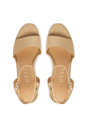 Sandali zeppa Beige Guess