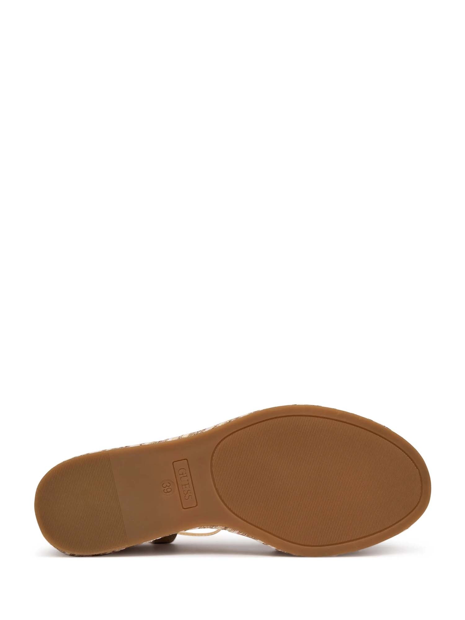 Sandali zeppa Beige Guess