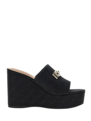 Sandali zeppa Nero Guess
