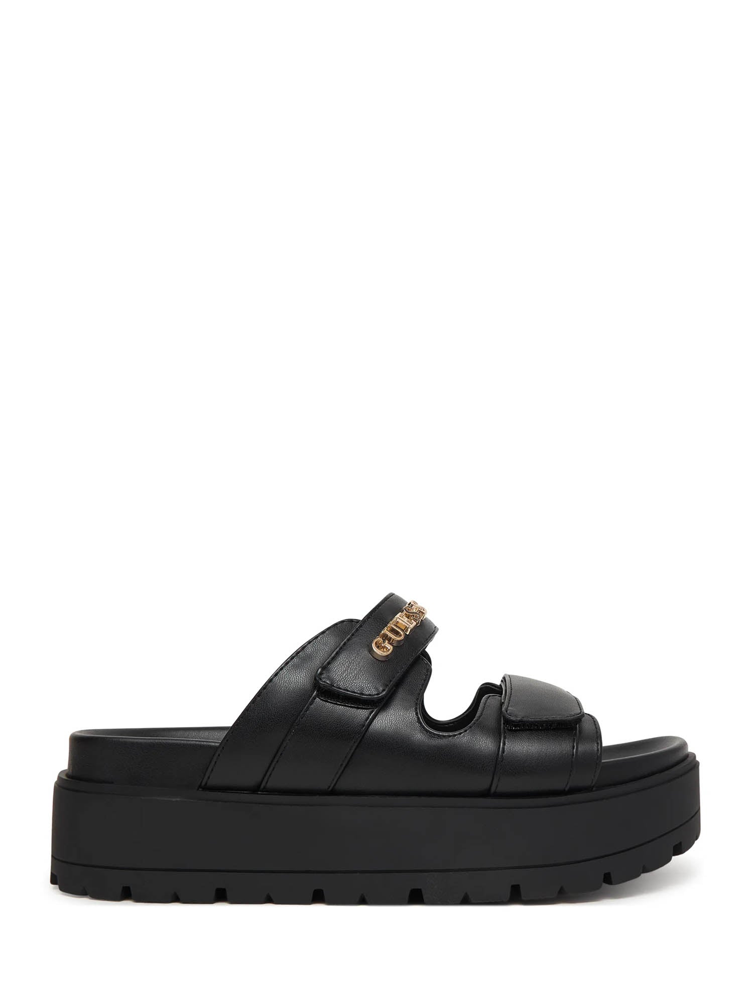 Sandali zeppa Nero Guess