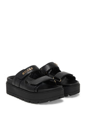 Sandali zeppa Nero Guess