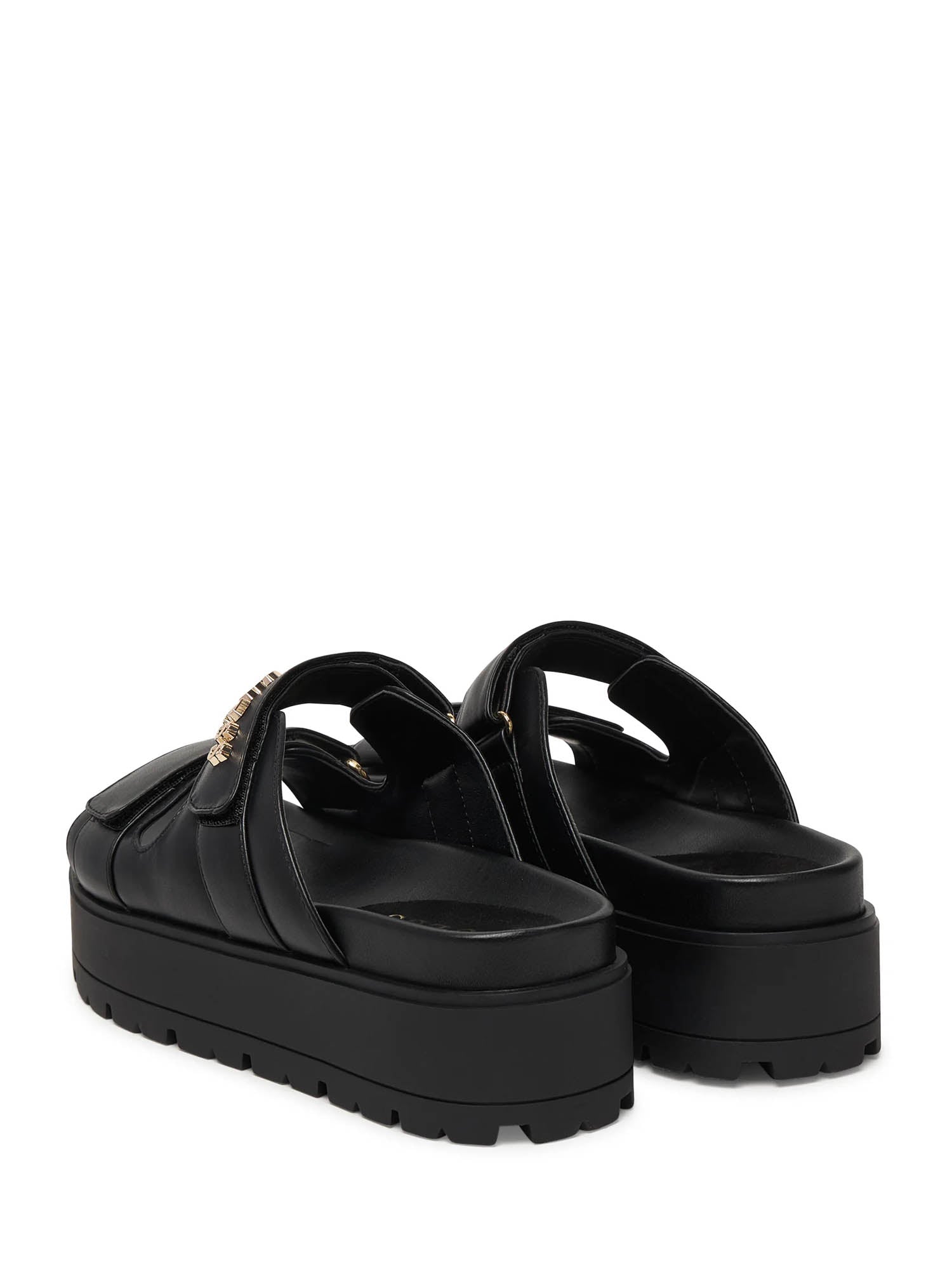 Sandali zeppa Nero Guess