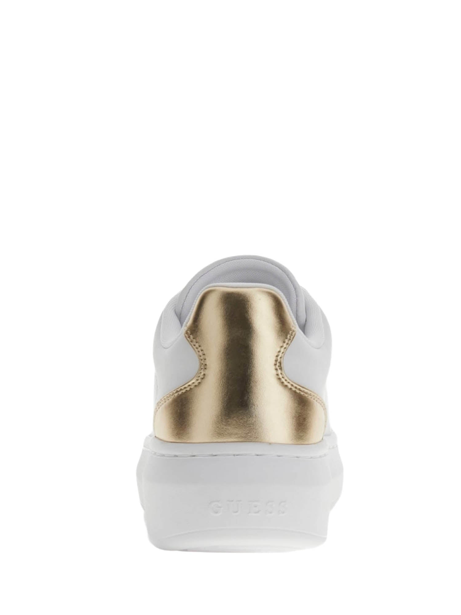Sneakers Bianco Oro Guess