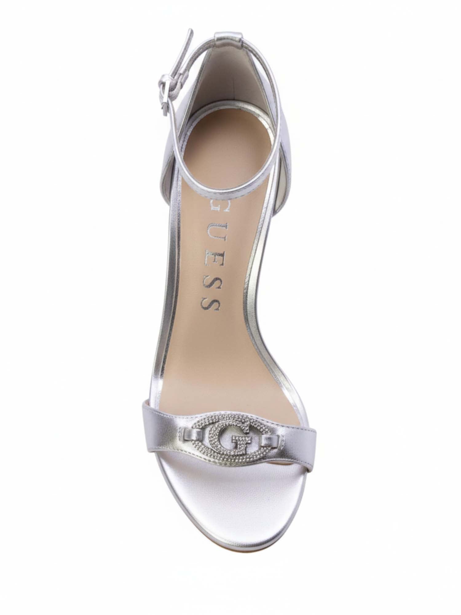 Sandali tacco Argentato Guess