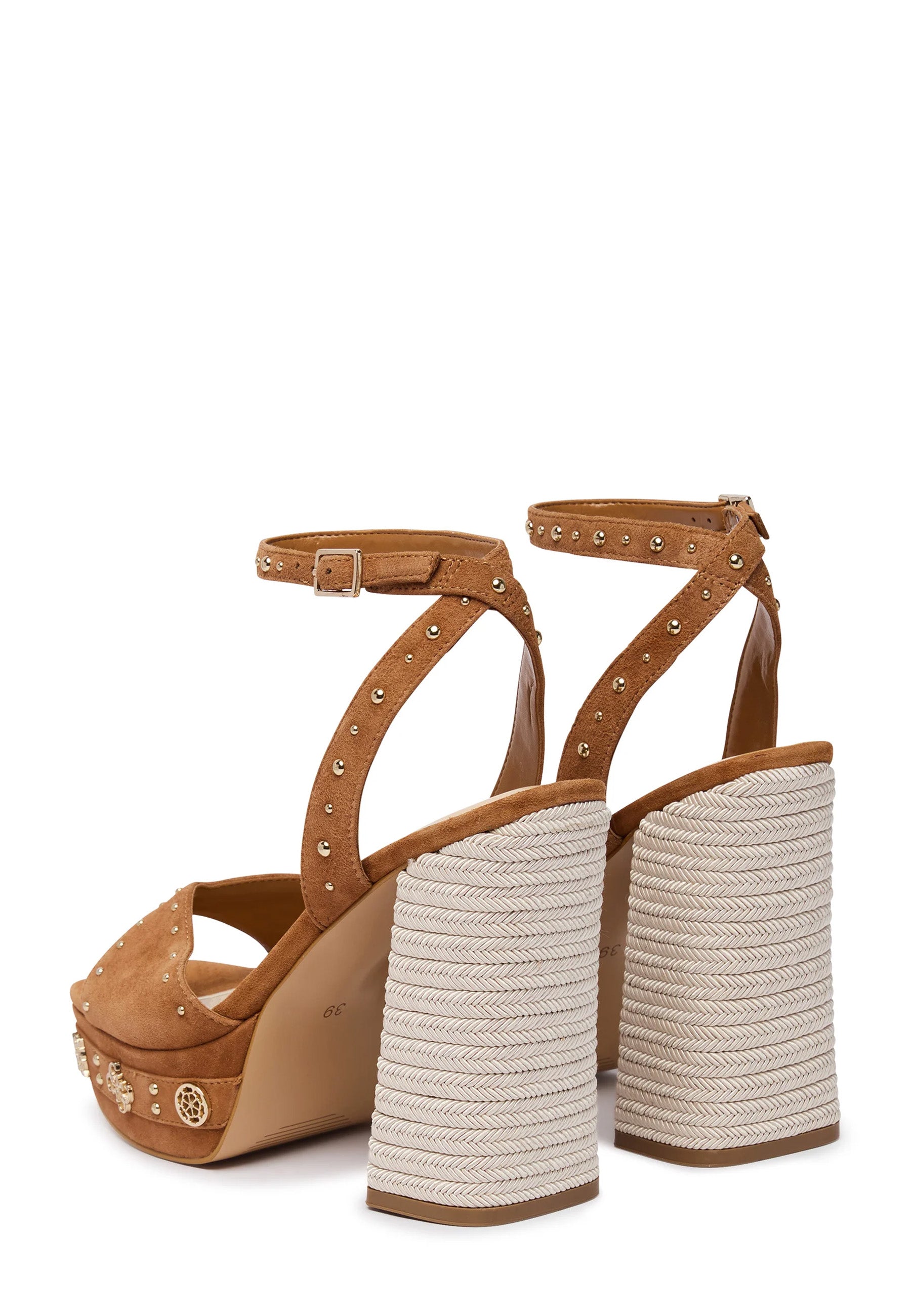 Sandali tacco Marrone Guess