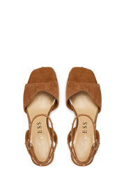 Sandali tacco Marrone Guess