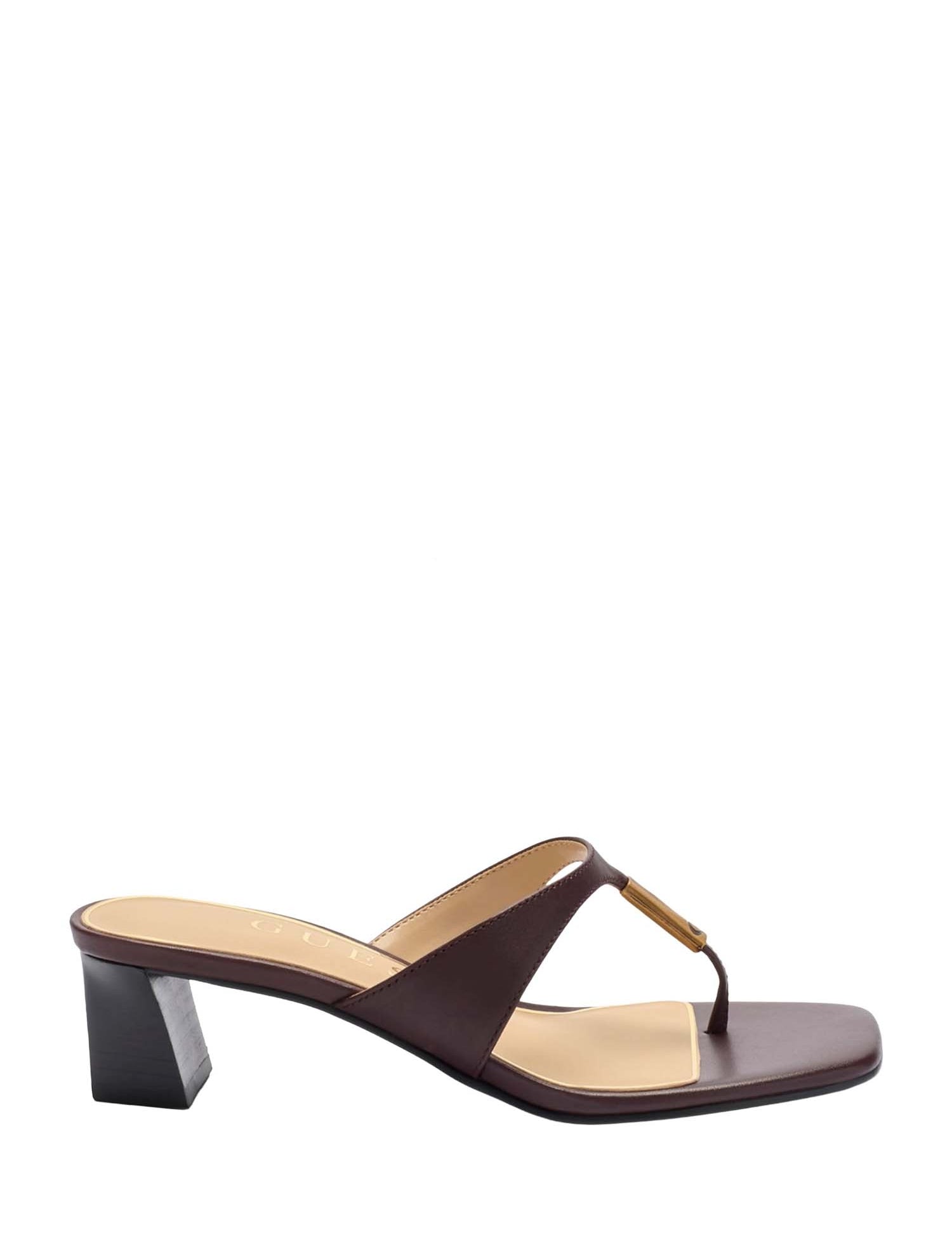 Sandali tacco Bordeaux Guess