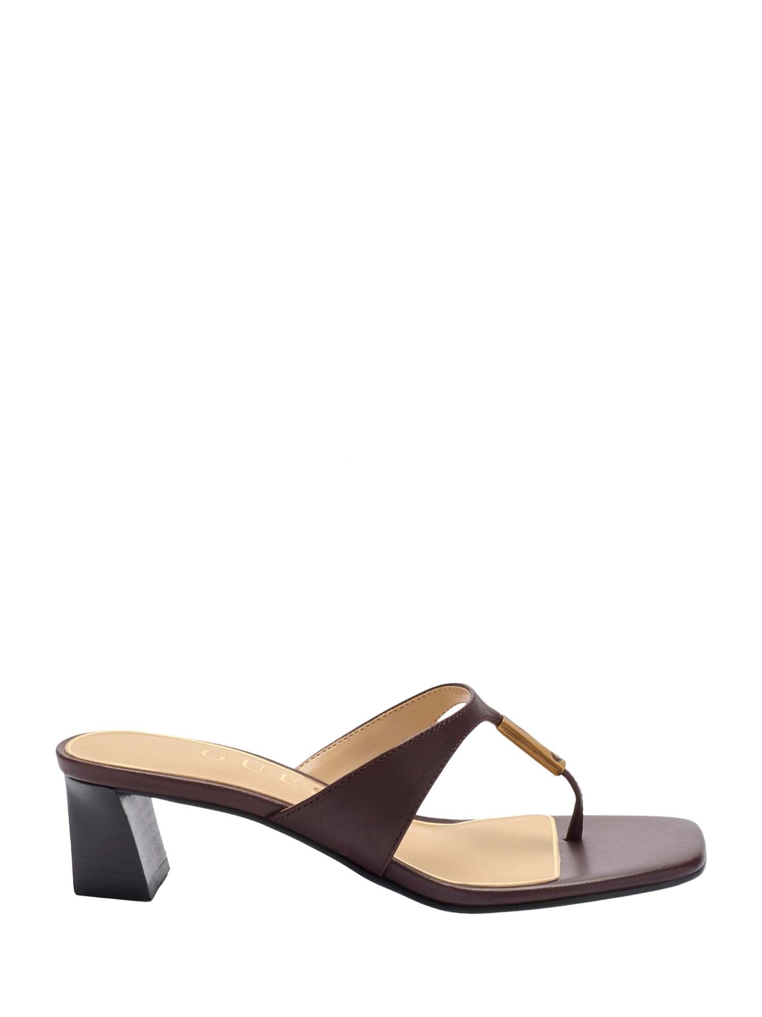Sandali tacco Bordeaux Guess