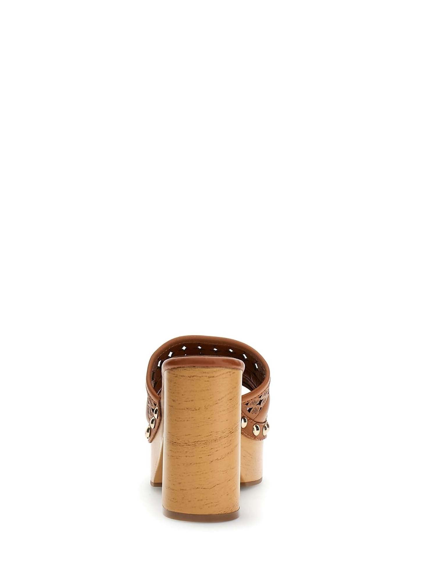 Sandali tacco Marrone Guess