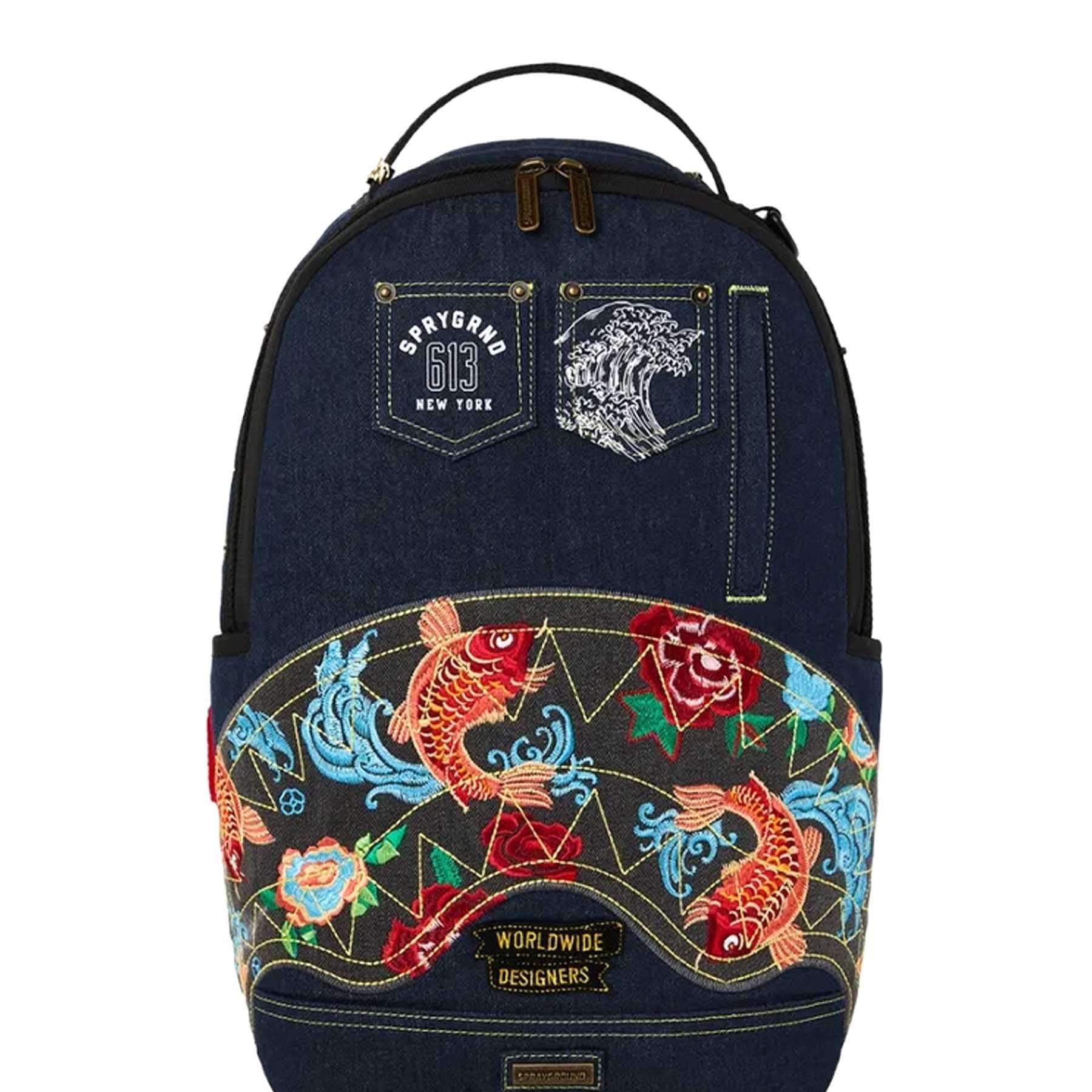 Zaini Blu Sprayground