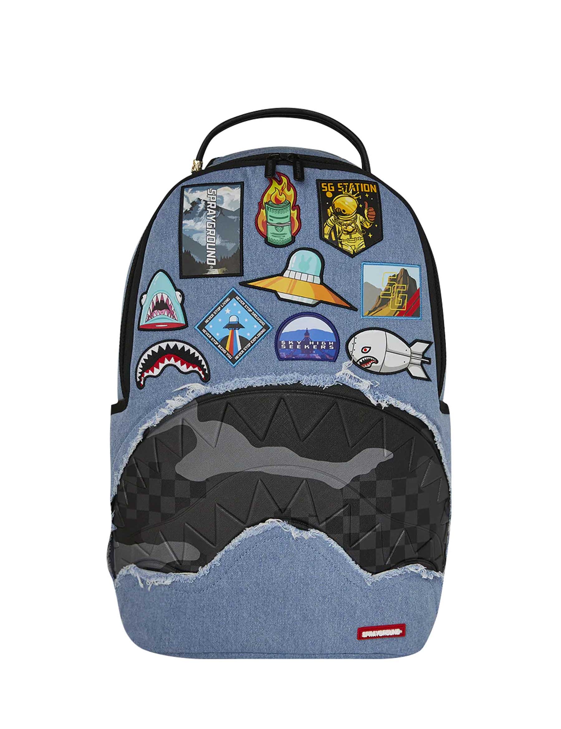 Zaini Blu Sprayground