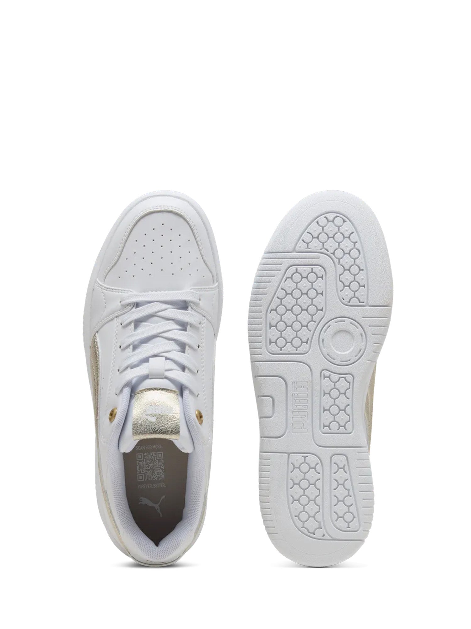 Sneakers Bianco Oro Puma