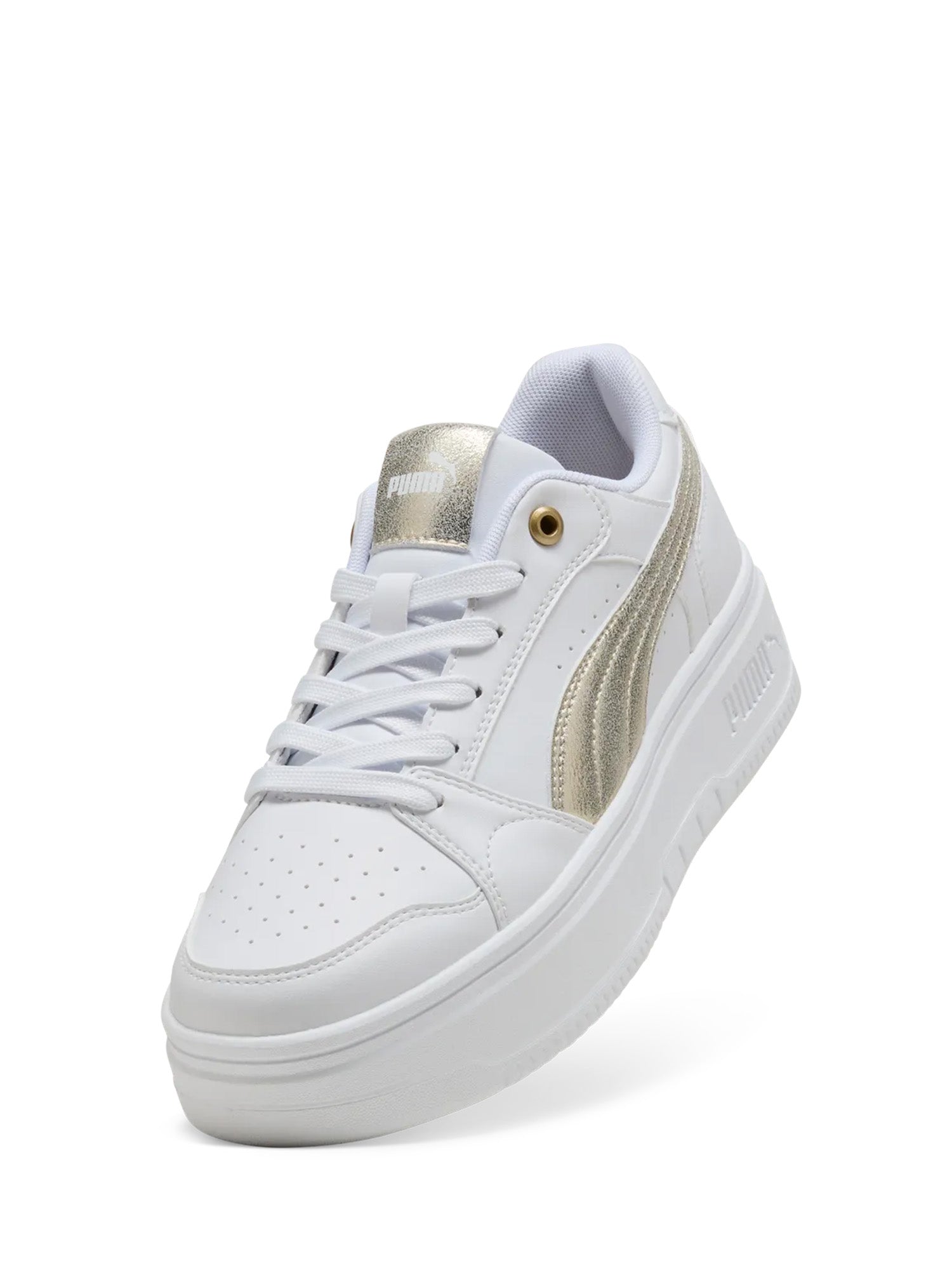 Sneakers Bianco Oro Puma