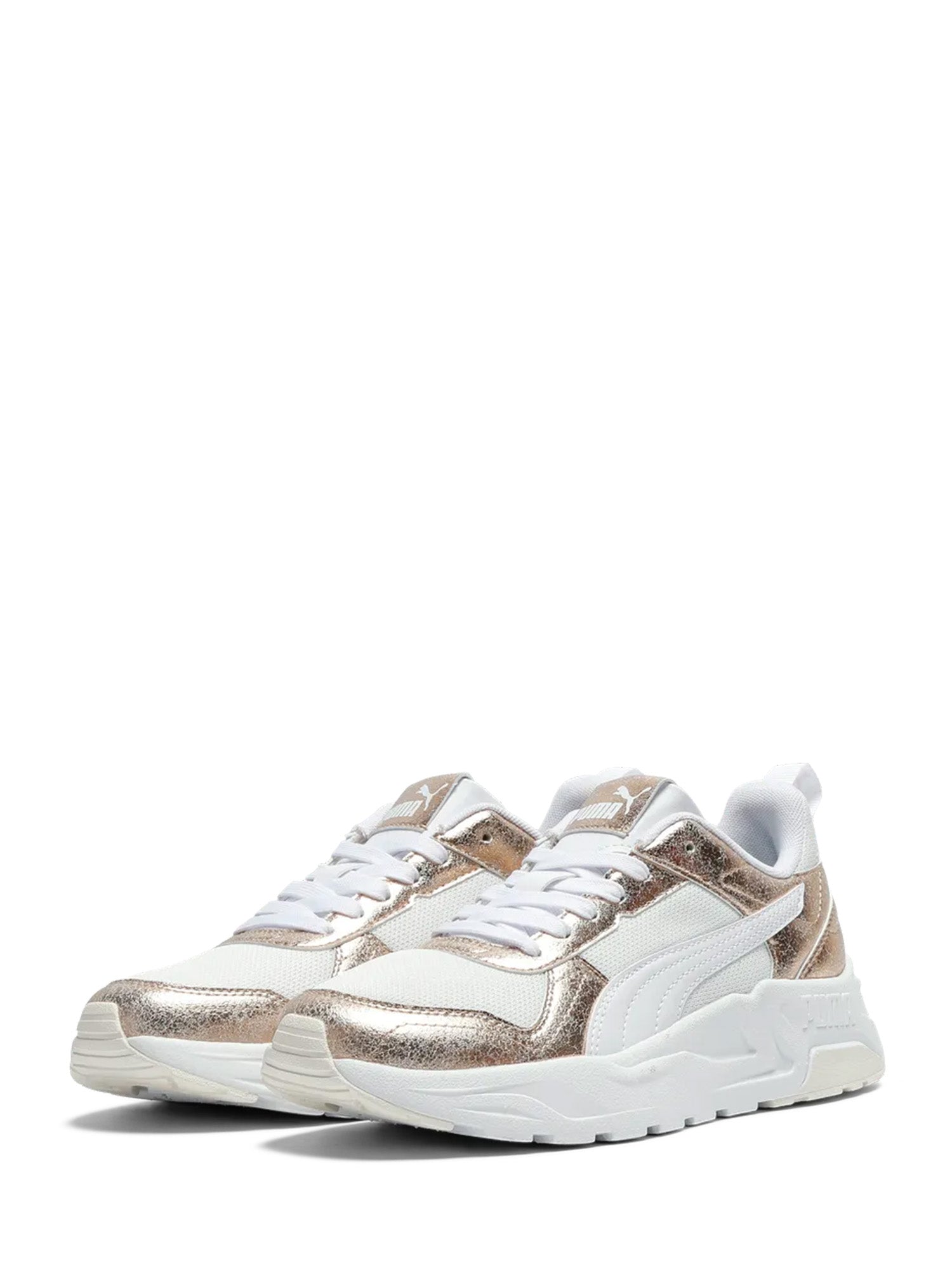 Sneakers Bianco Oro Puma
