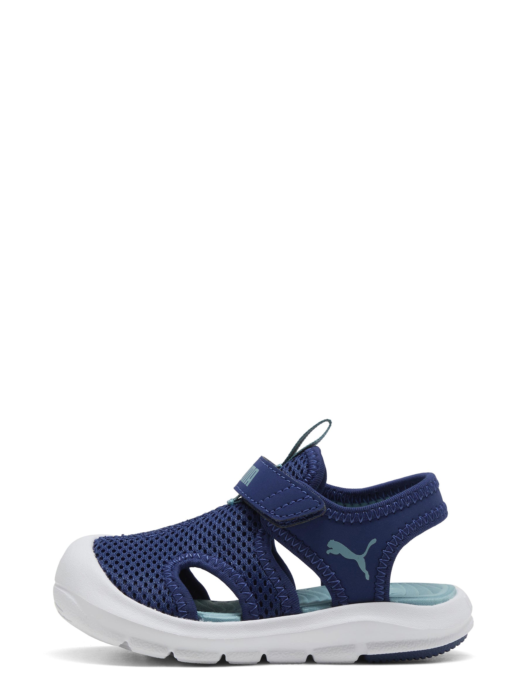 Sandali con strappi Blu Puma