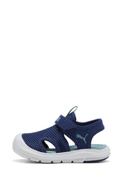 Sandali con strappi Blu Puma