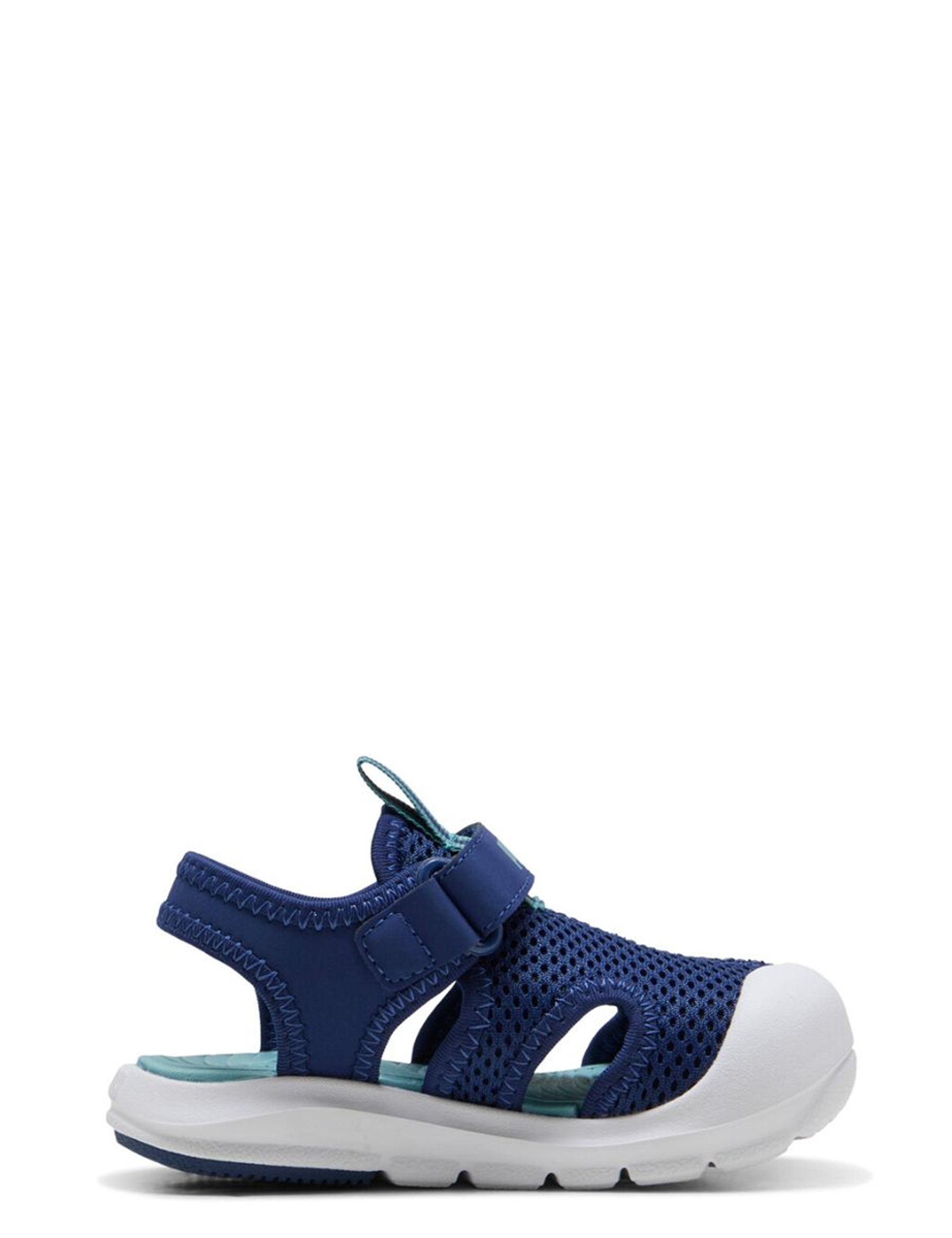 Sandali con strappi Blu Puma