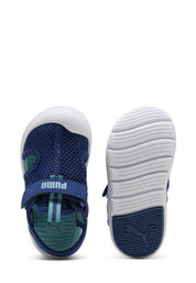 Sandali con strappi Blu Puma