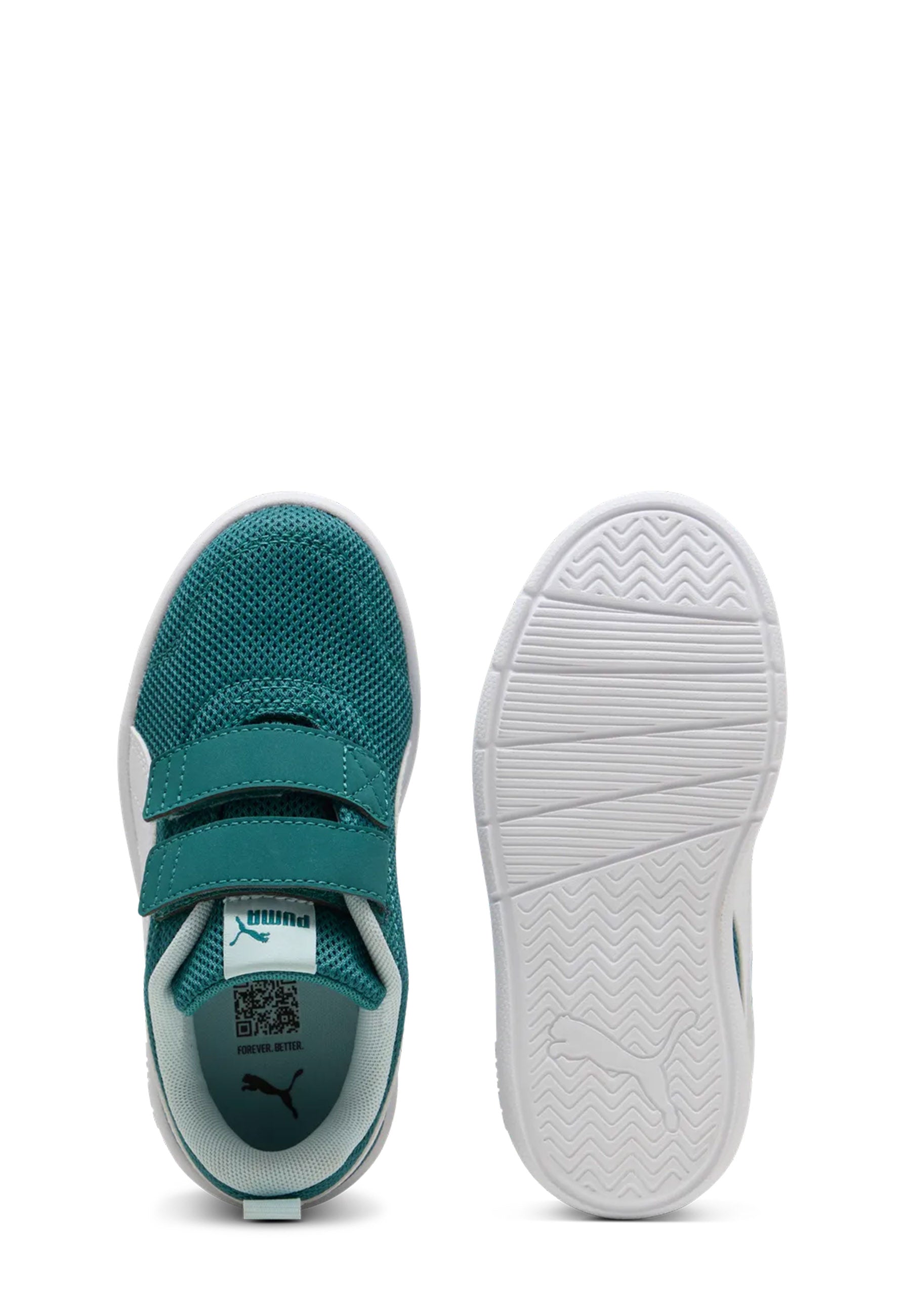 Scarpe con strappi Verde Puma
