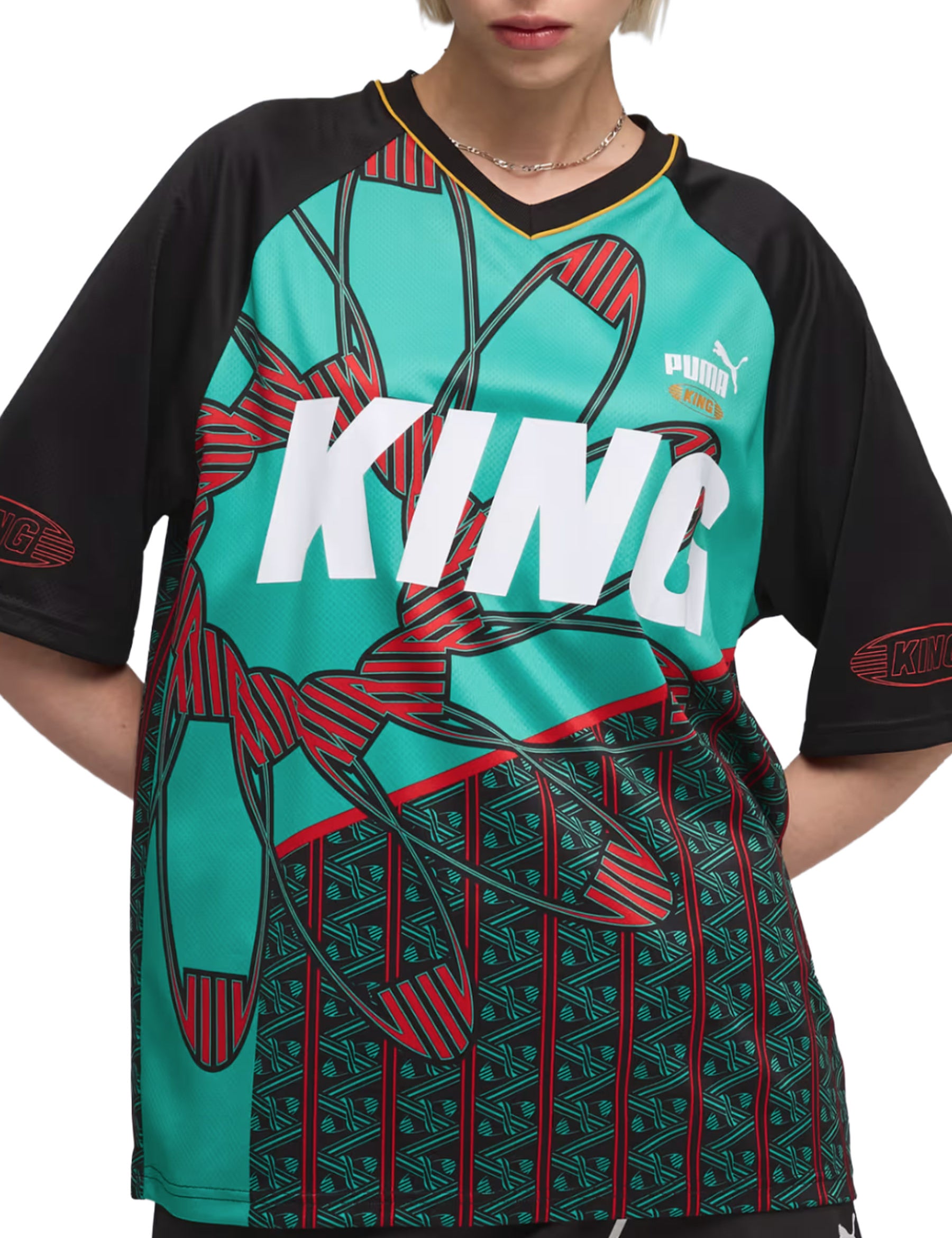 T-shirt Turchese Puma