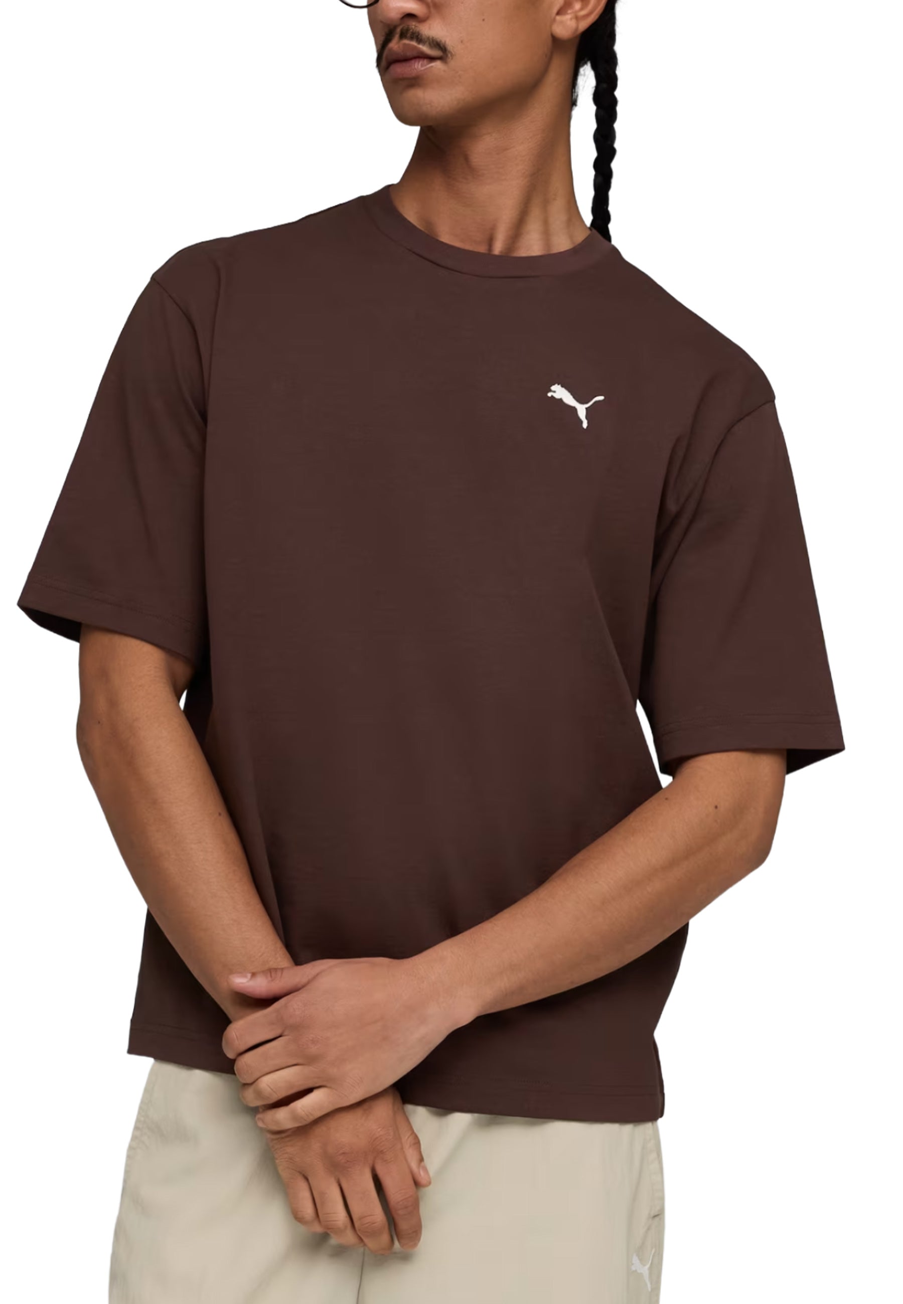 T-shirt Marrone Puma