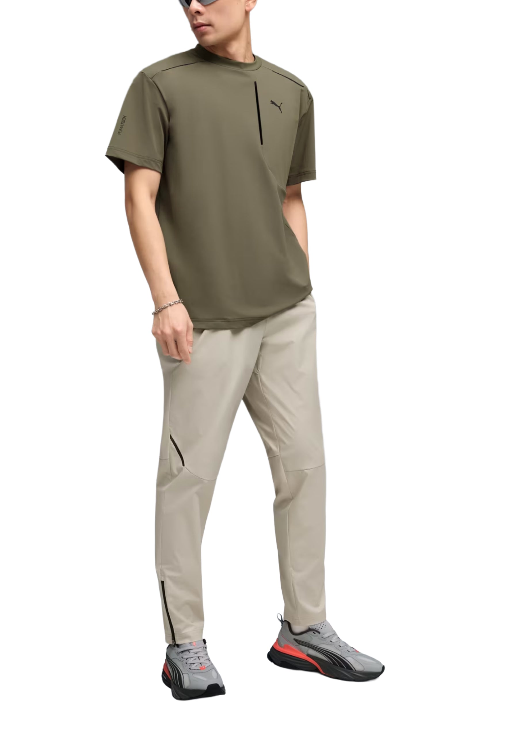 Pantaloni sportivi Beige Puma