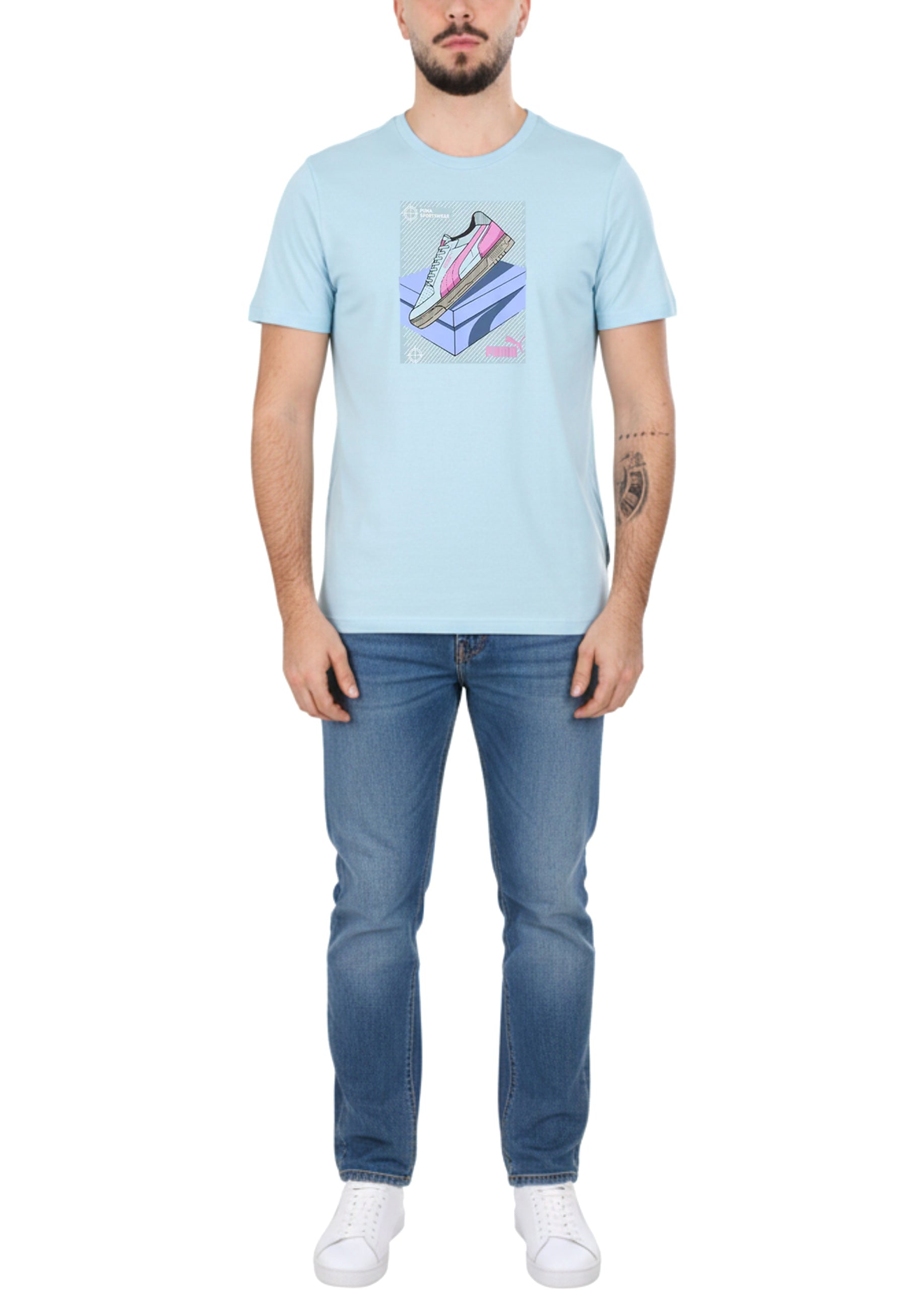 T-shirt Celeste Puma