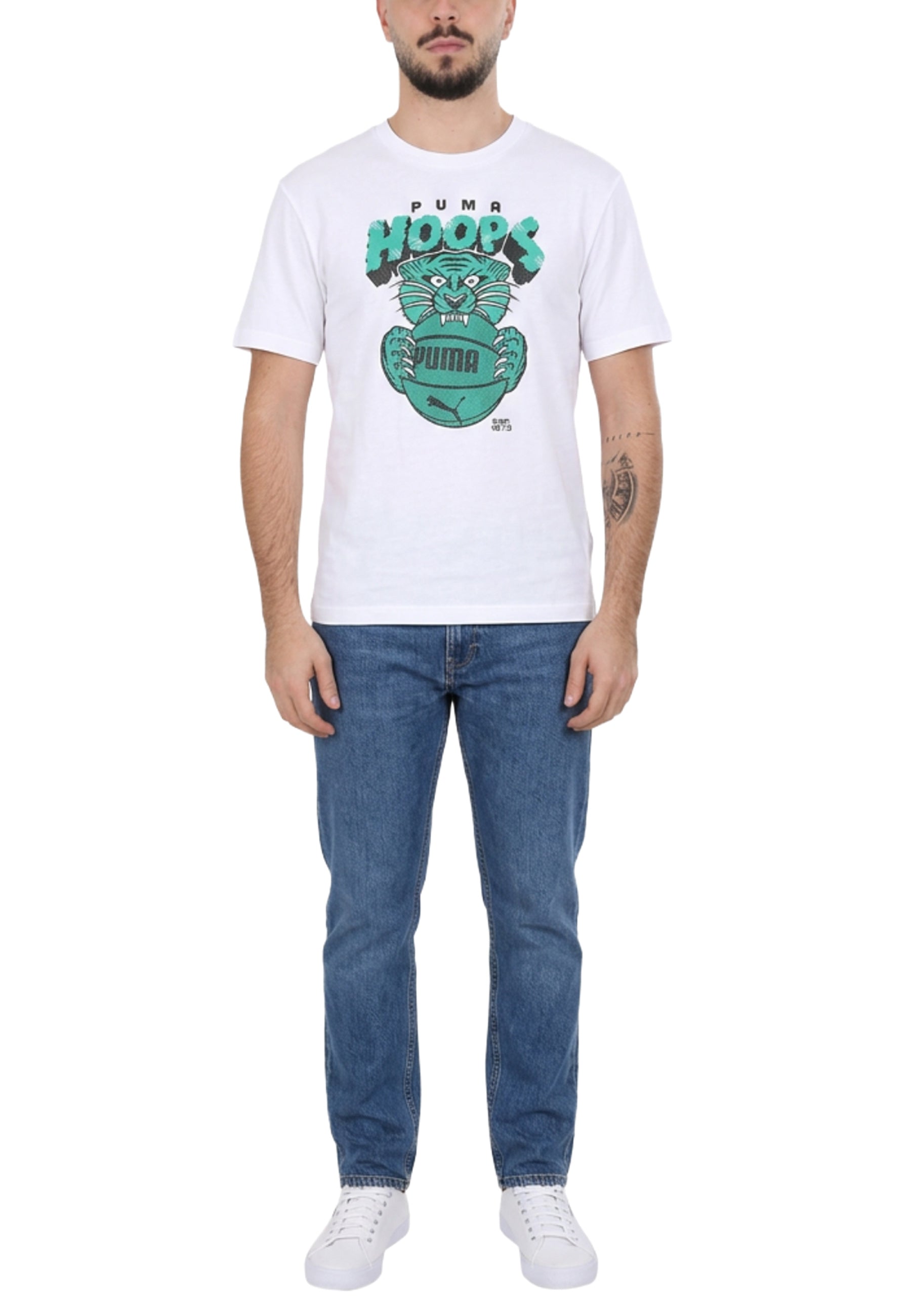 T-shirt Bianco Puma