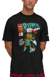 T-shirt Nero Puma