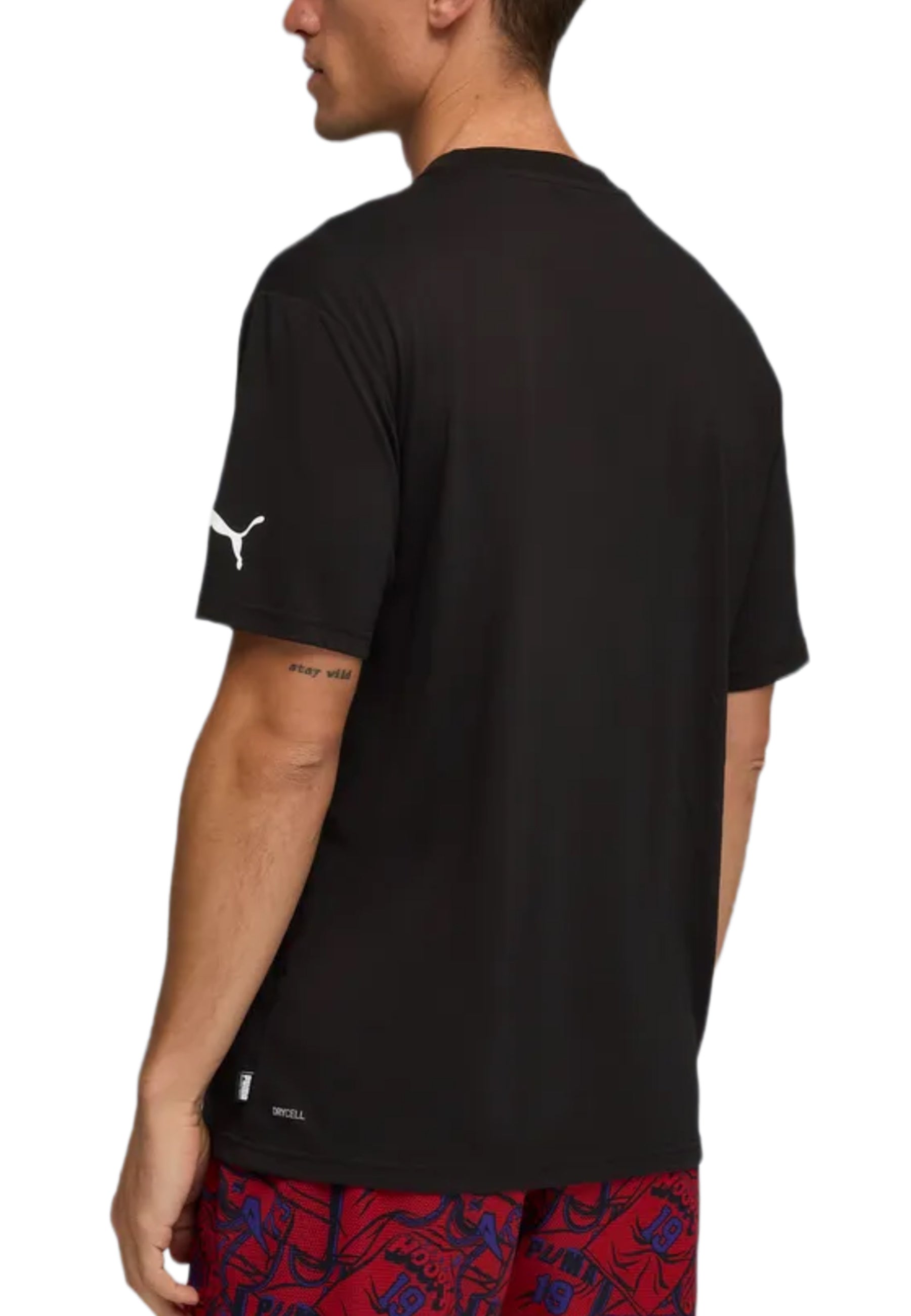T-shirt Nero Puma