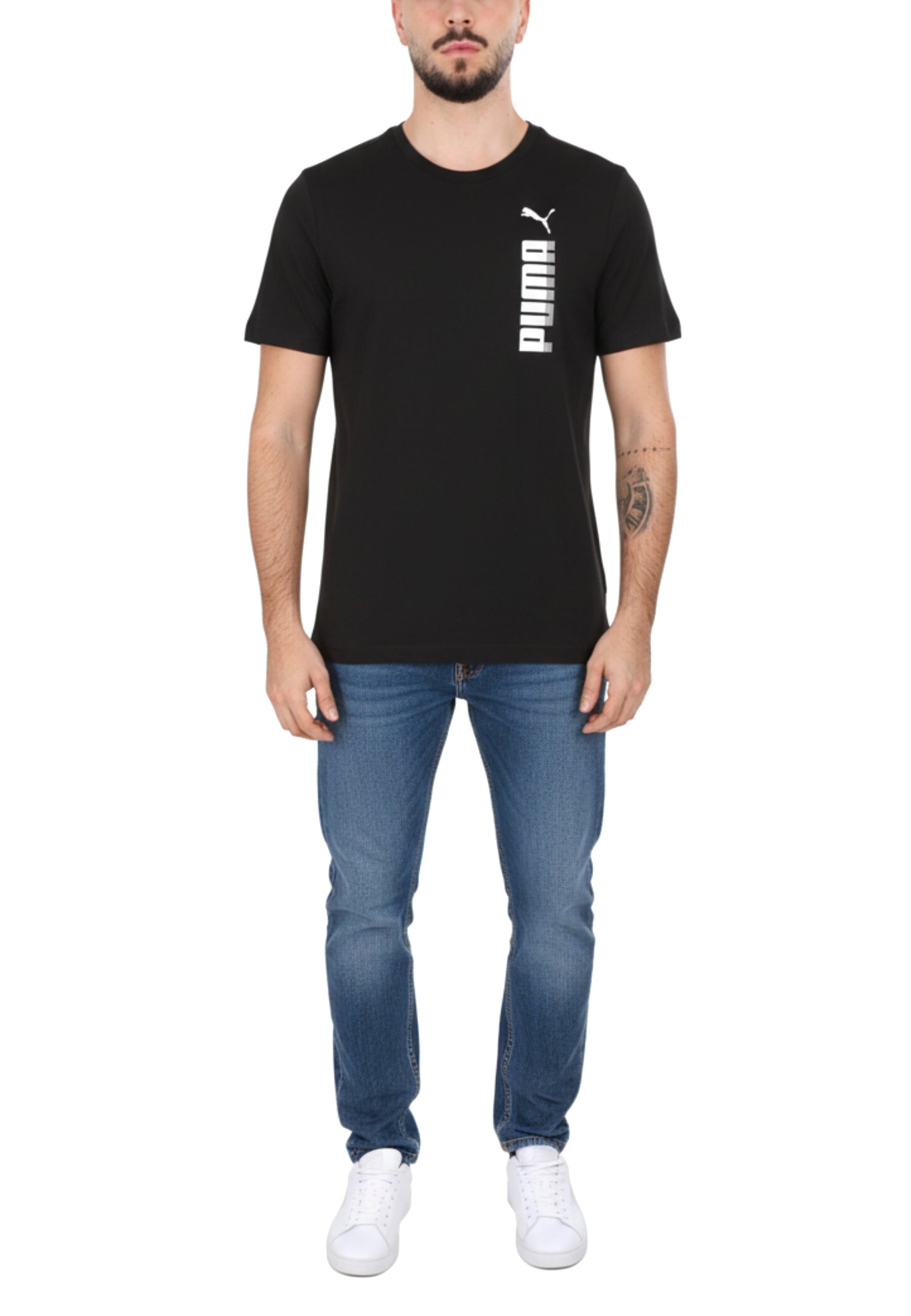 T-shirt Nero Puma