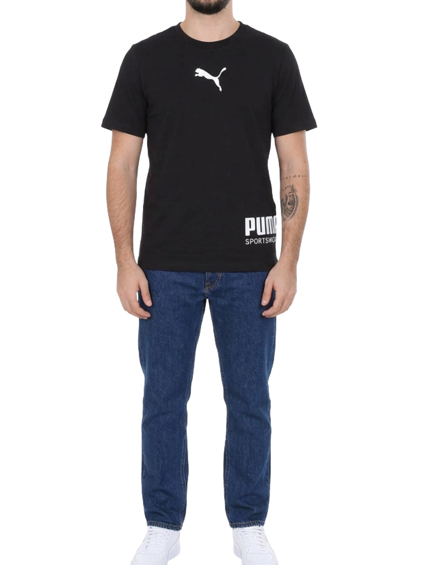 T-shirt Nero Puma