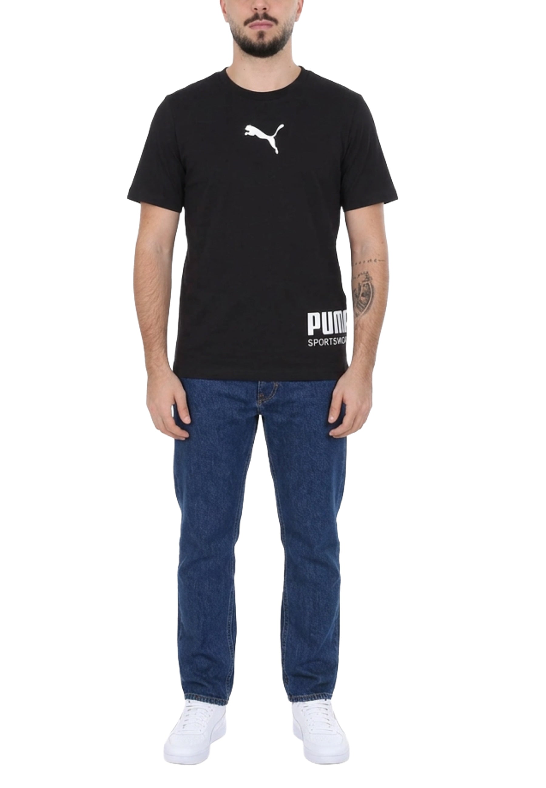 T-shirt Nero Puma