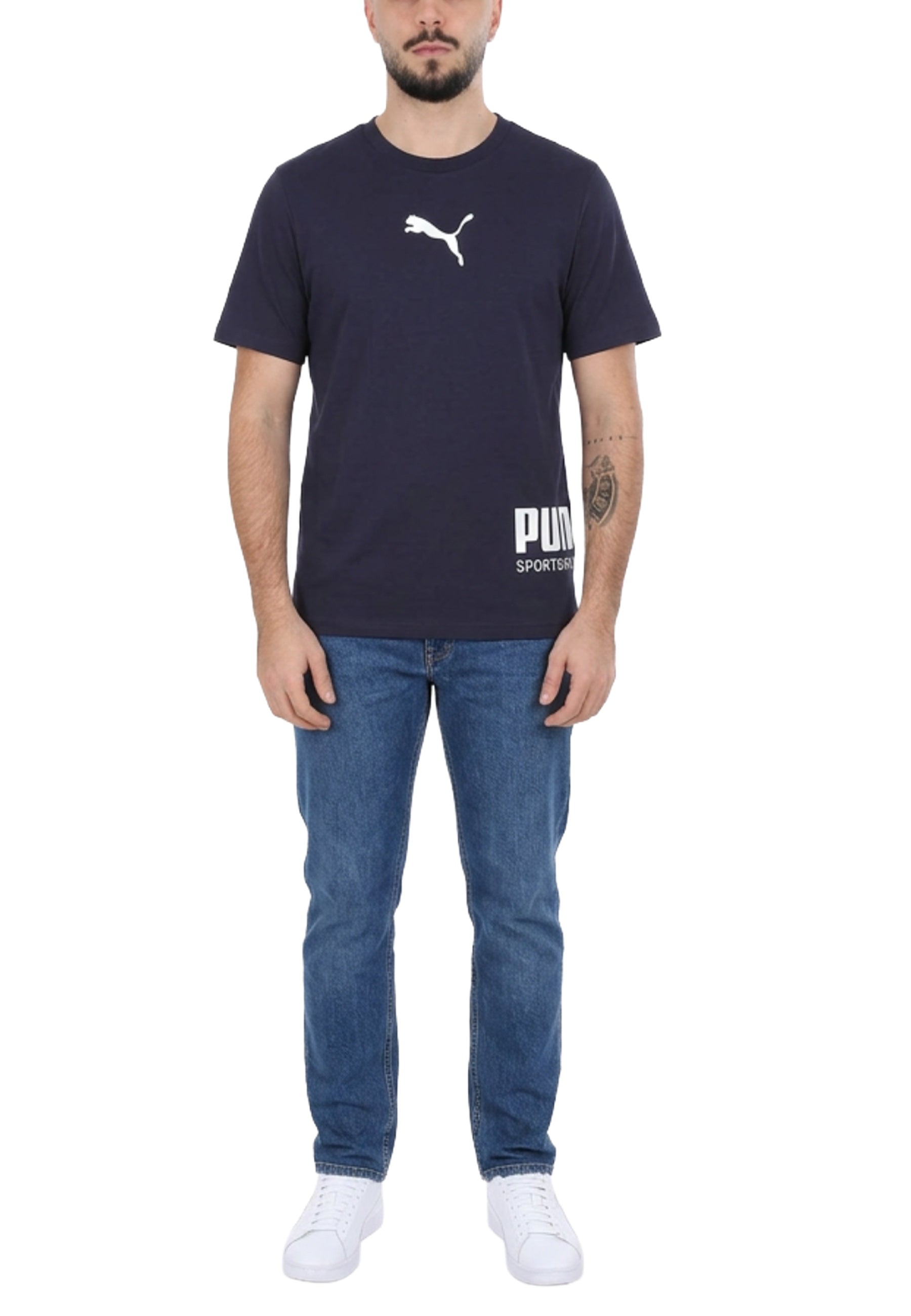 T-shirt Blu Puma
