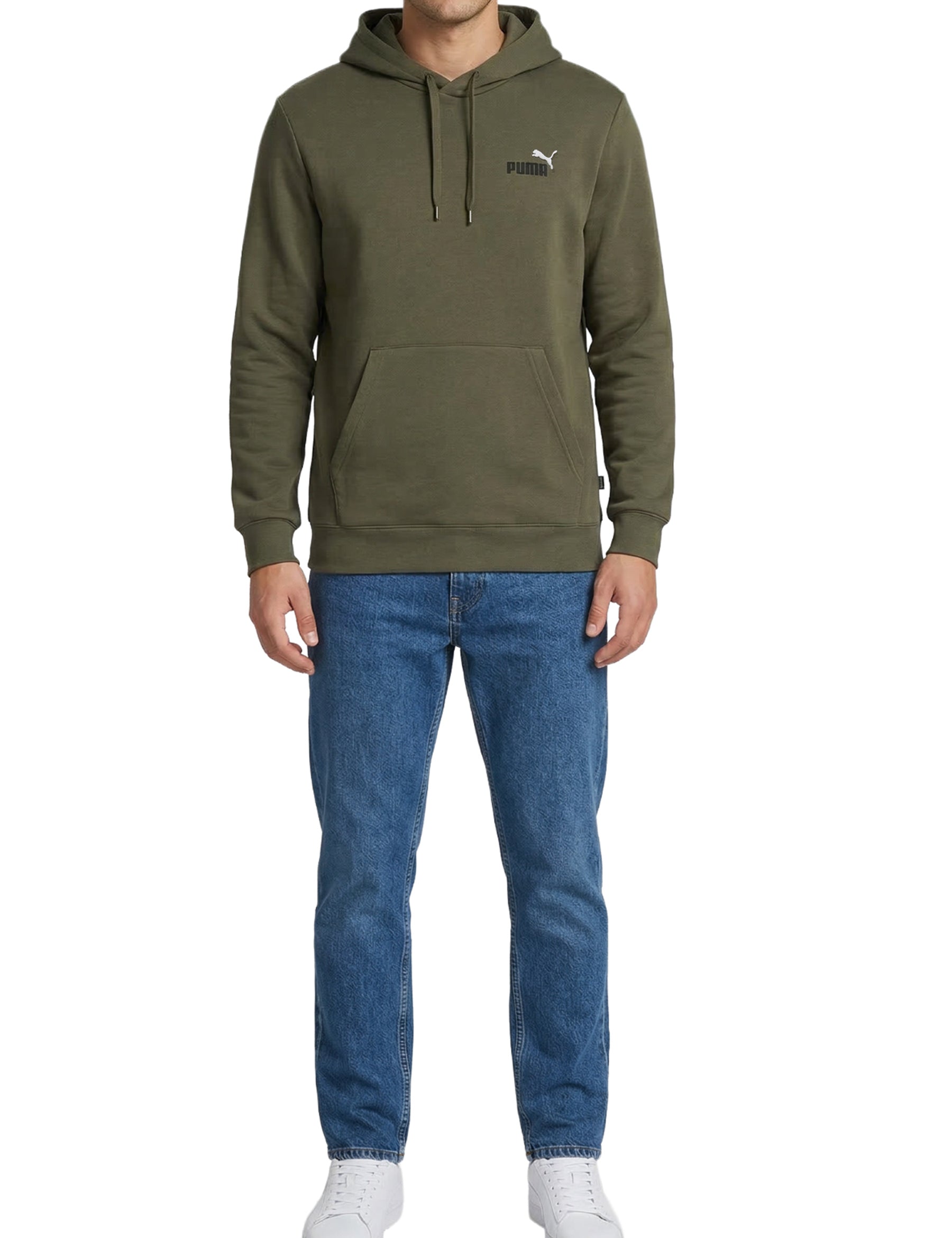 Felpe Verde Militare Puma