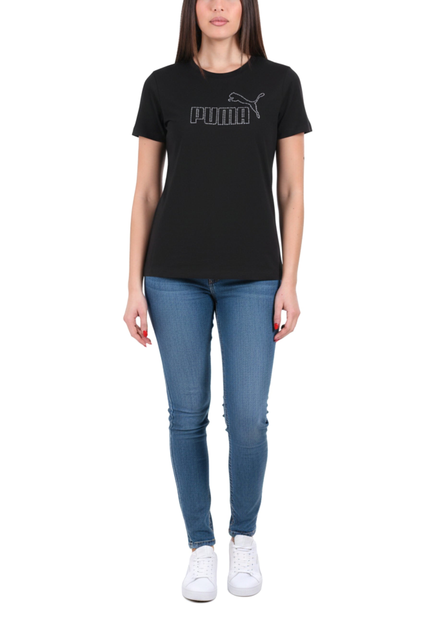 T-shirt Nero Puma