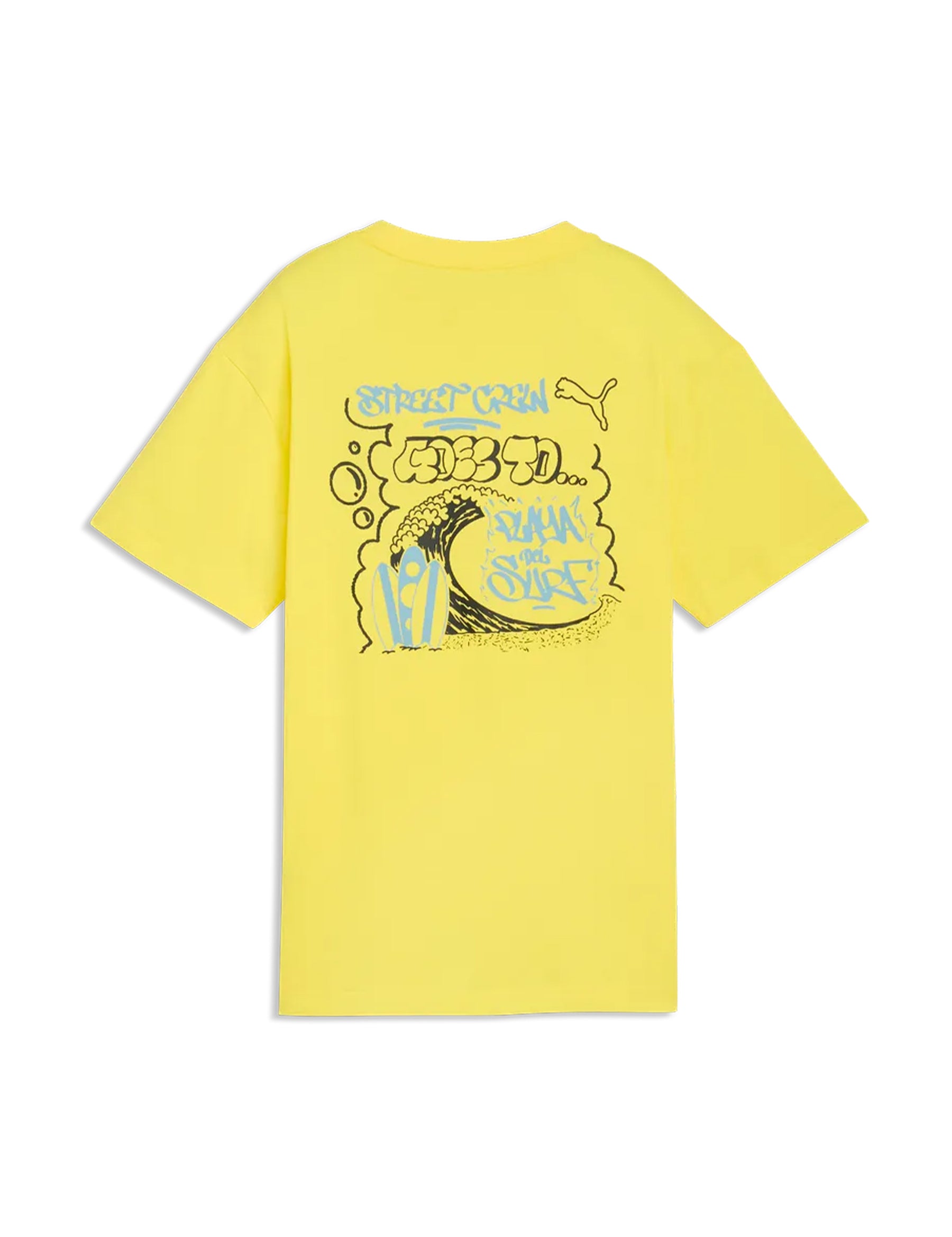 T-shirt Giallo Puma