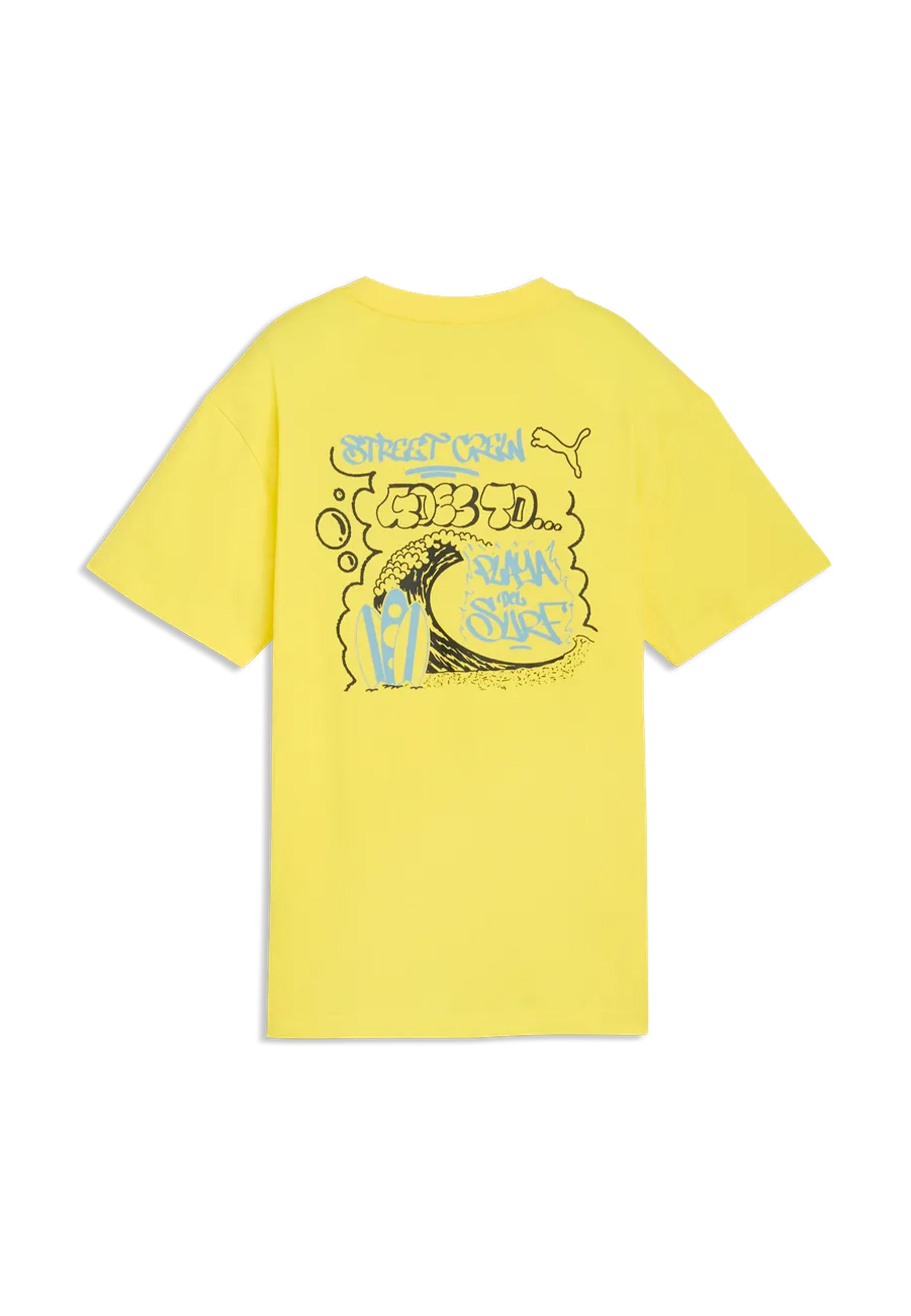 T-shirt Giallo Puma