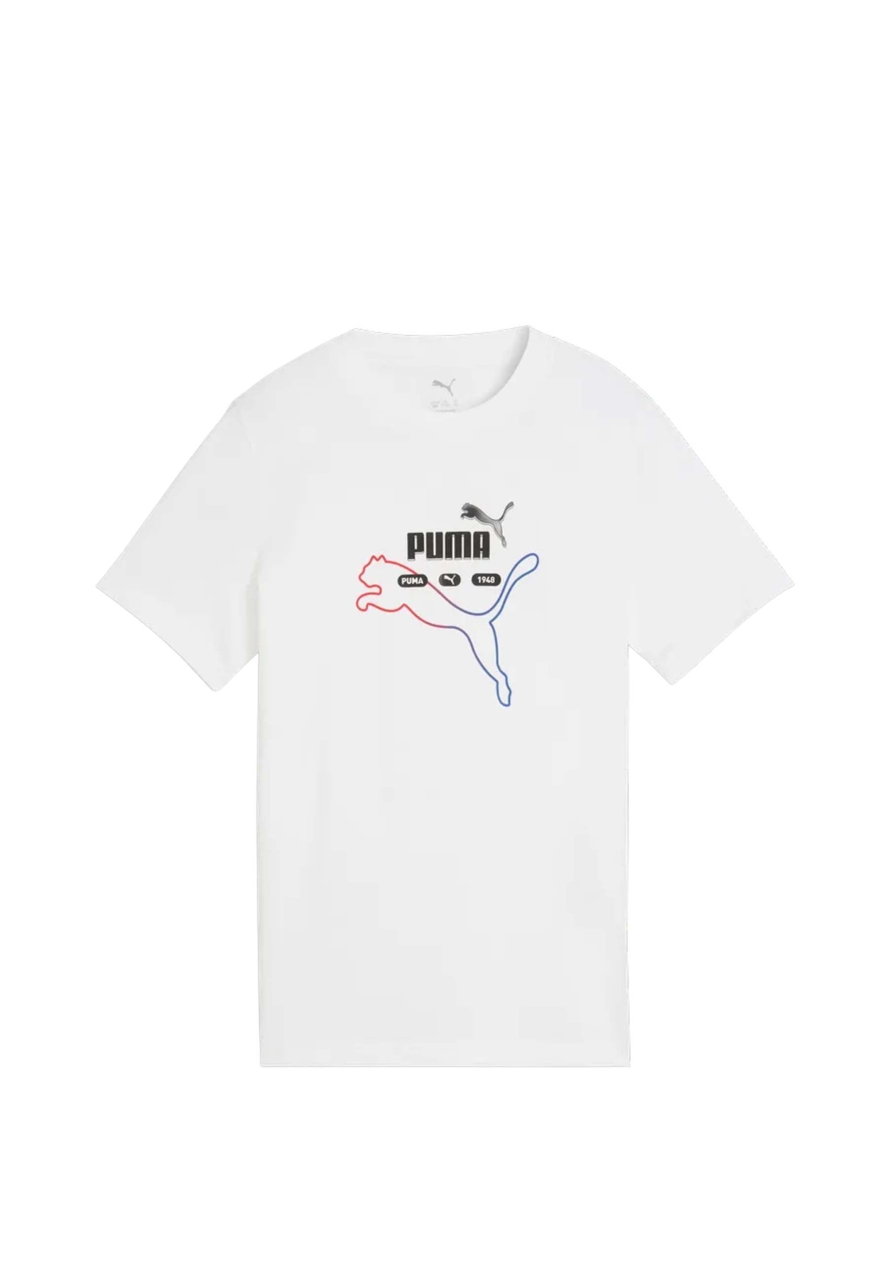 T-shirt Bianco Puma