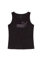 Top e canotte Nero Puma