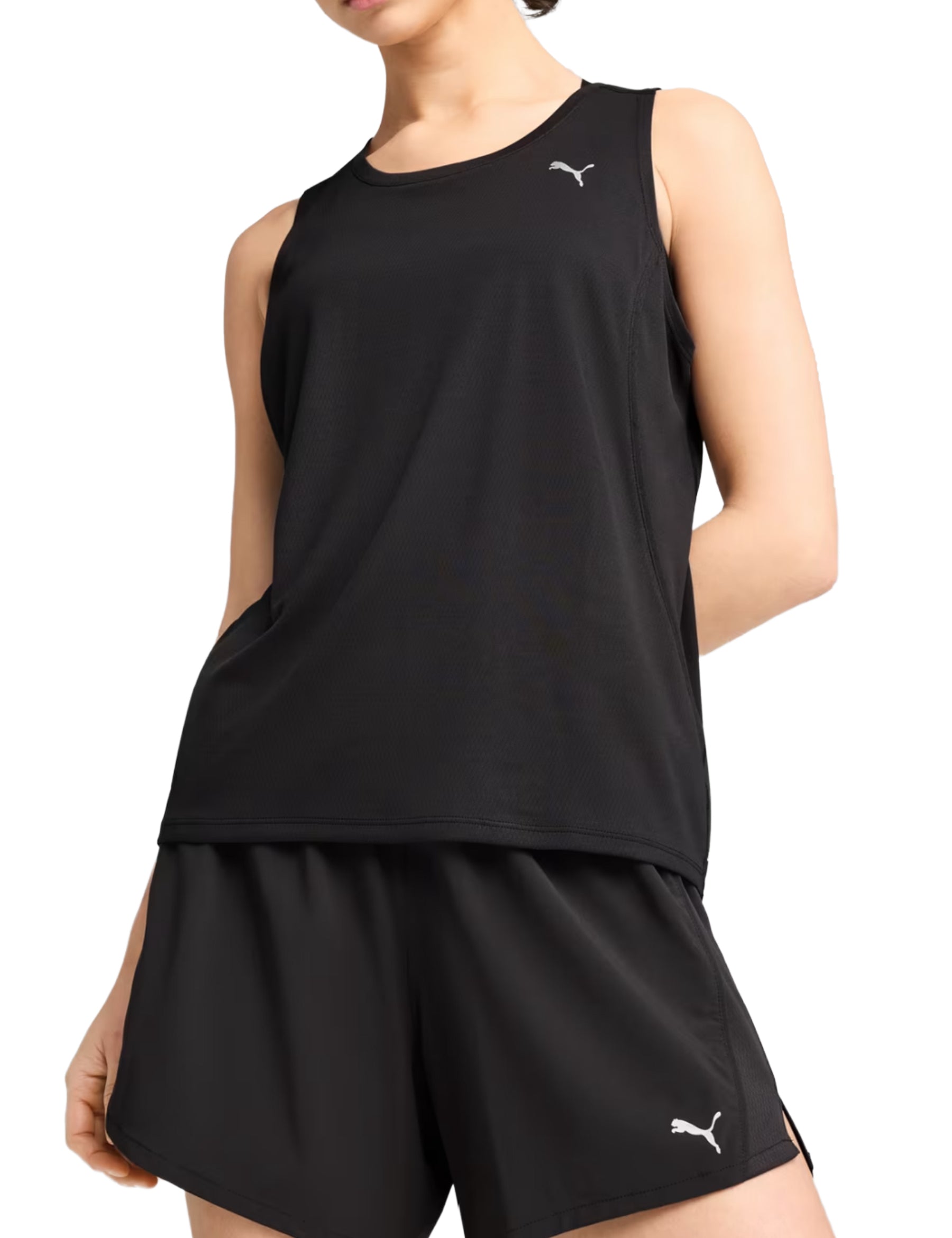 Top e canotte Nero Puma