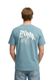 T-shirt Blu Puma
