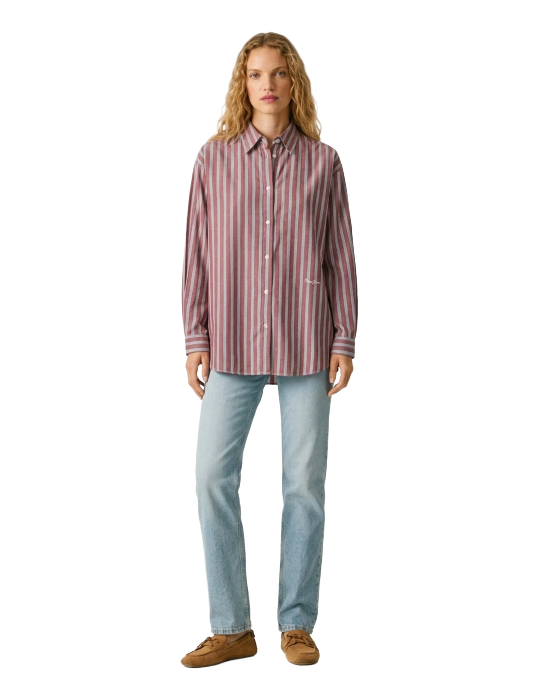 Camicie Bordeaux Pepe Jeans