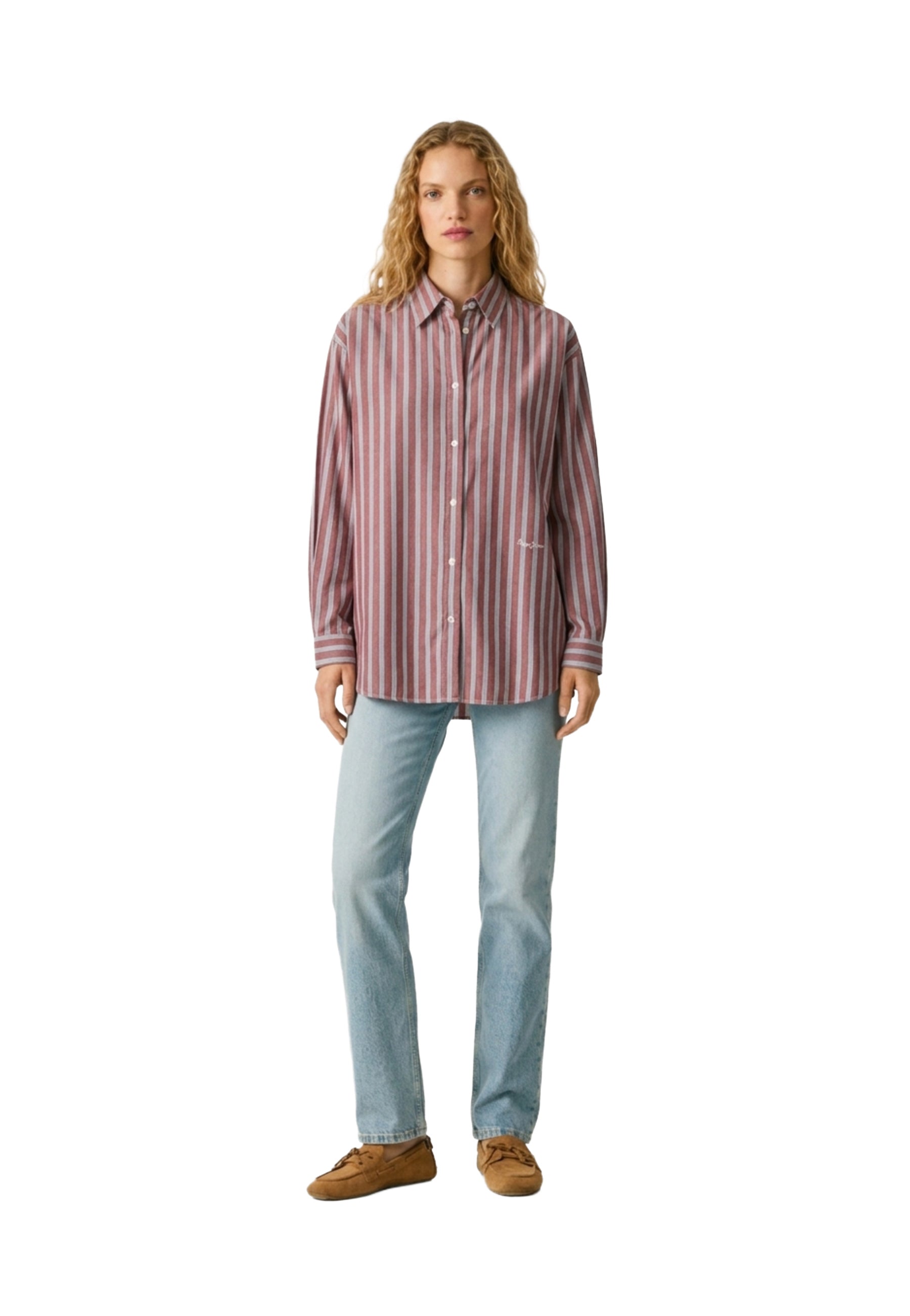 Camicie Bordeaux Pepe Jeans