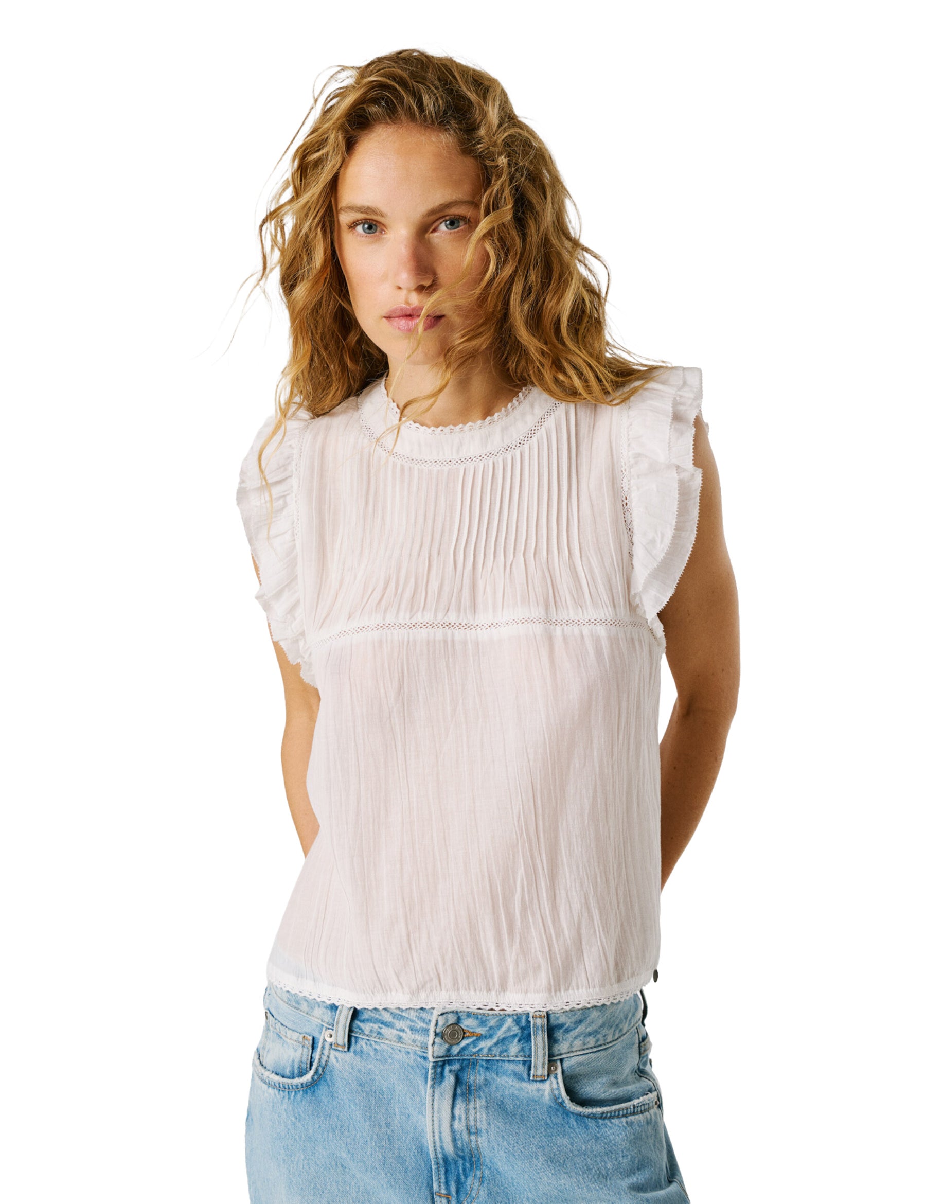 Bluse Bianco Pepe Jeans