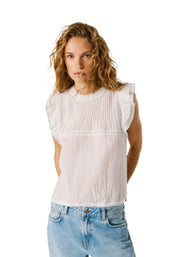 Bluse Bianco Pepe Jeans