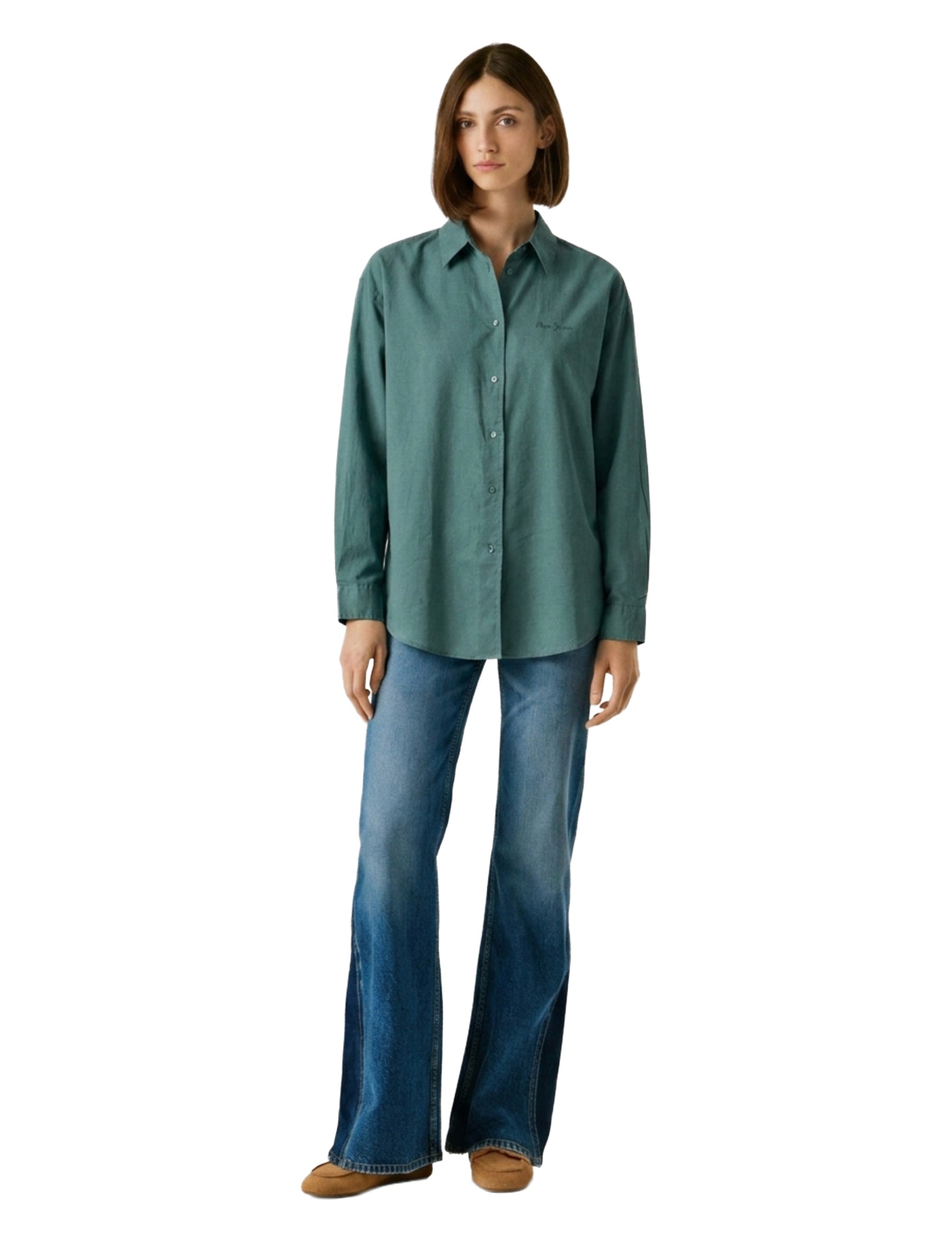 Camicie Verde Pepe Jeans