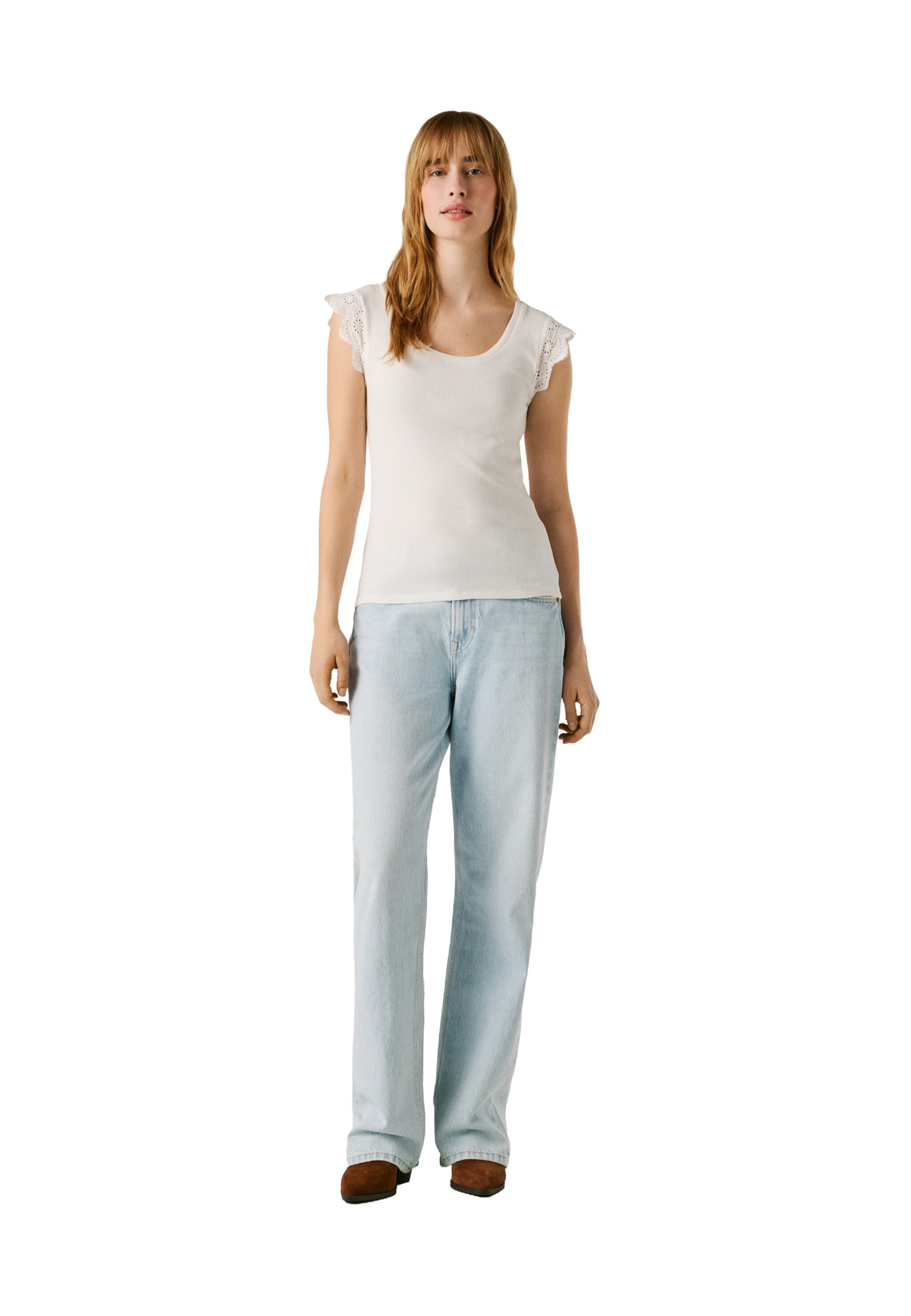 Top e canotte Bianco Pepe Jeans