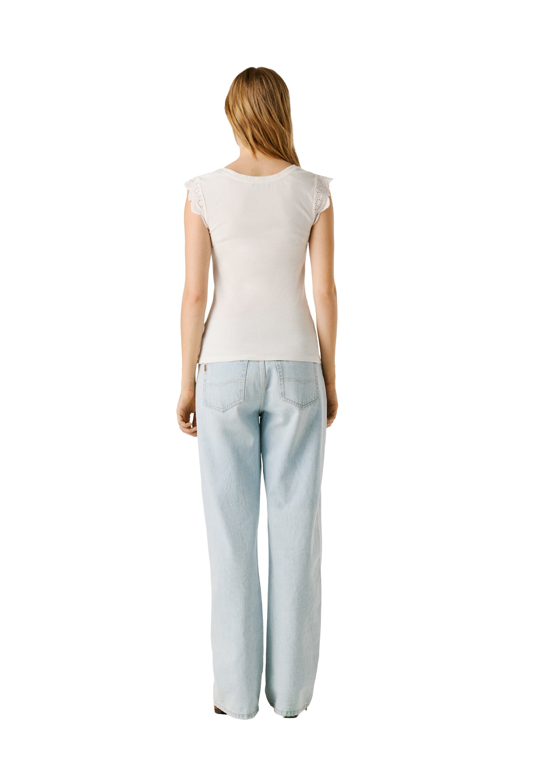 Top e canotte Bianco Pepe Jeans