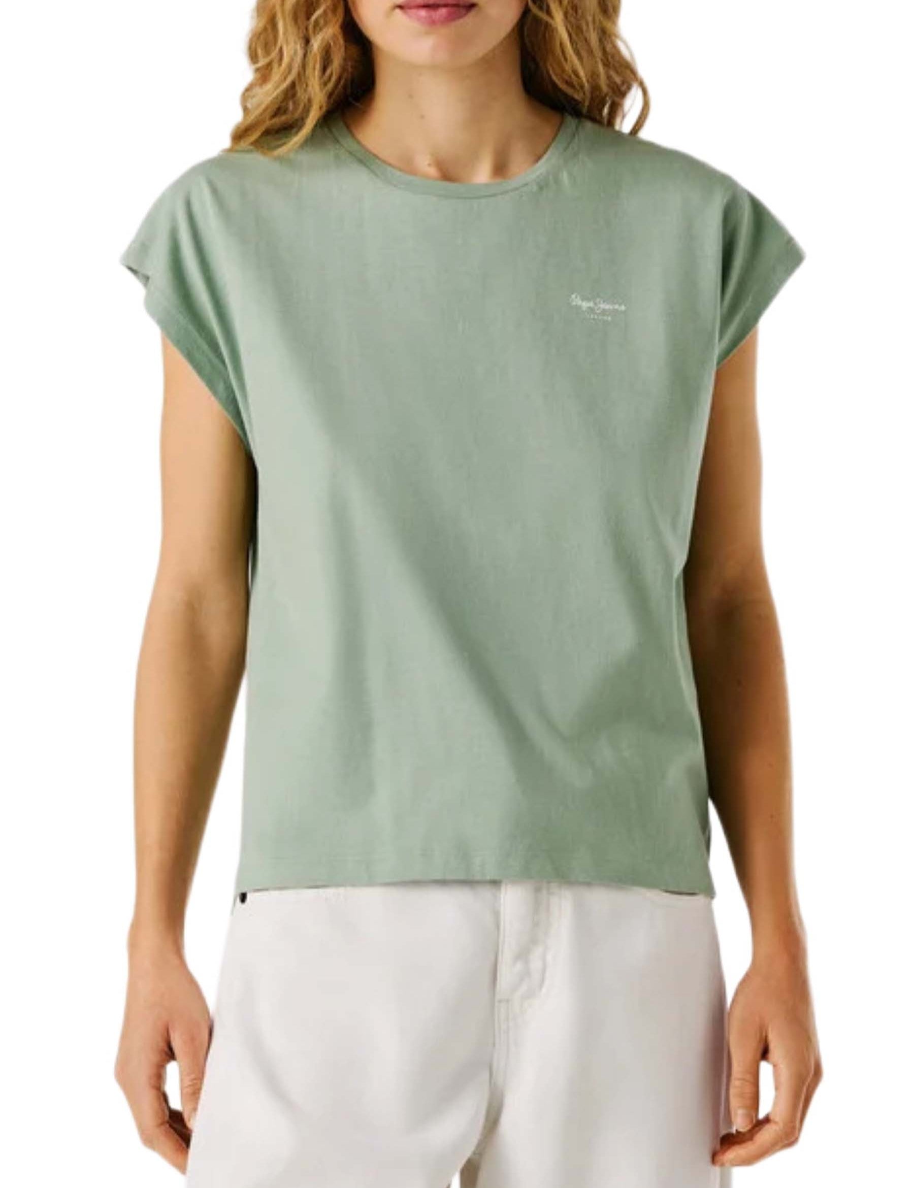 T-shirt Verde Pepe Jeans